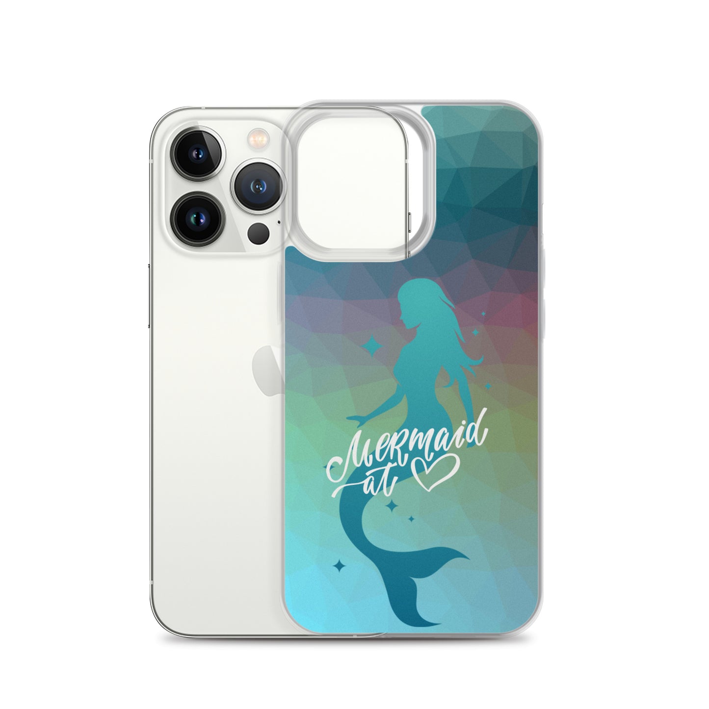 Mermaid at Heart - Clear Case for iPhone®