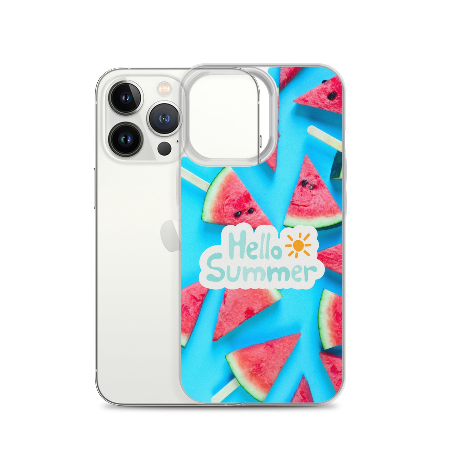 Watermelon Summer - Clear Case for iPhone®
