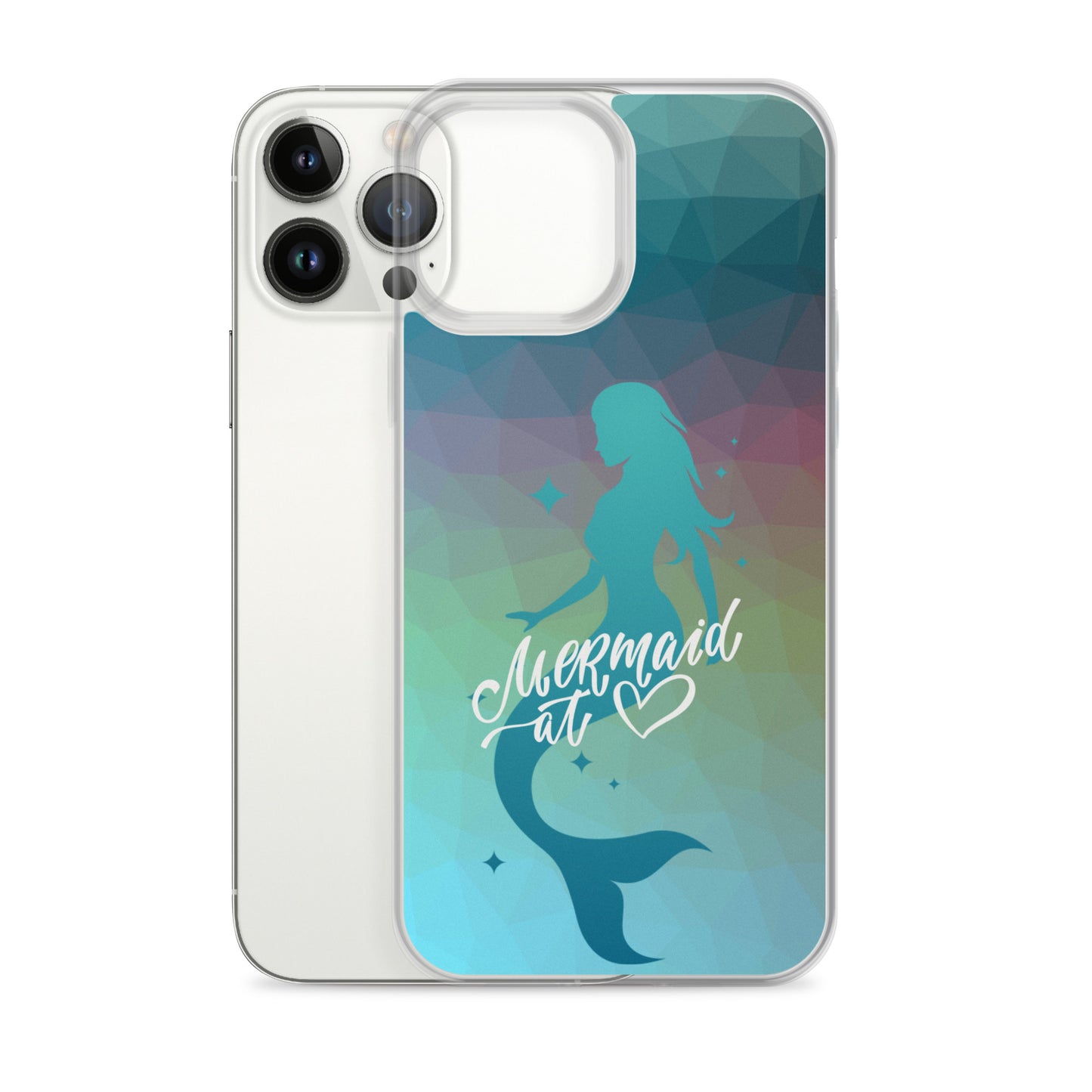 Mermaid at Heart - Clear Case for iPhone®