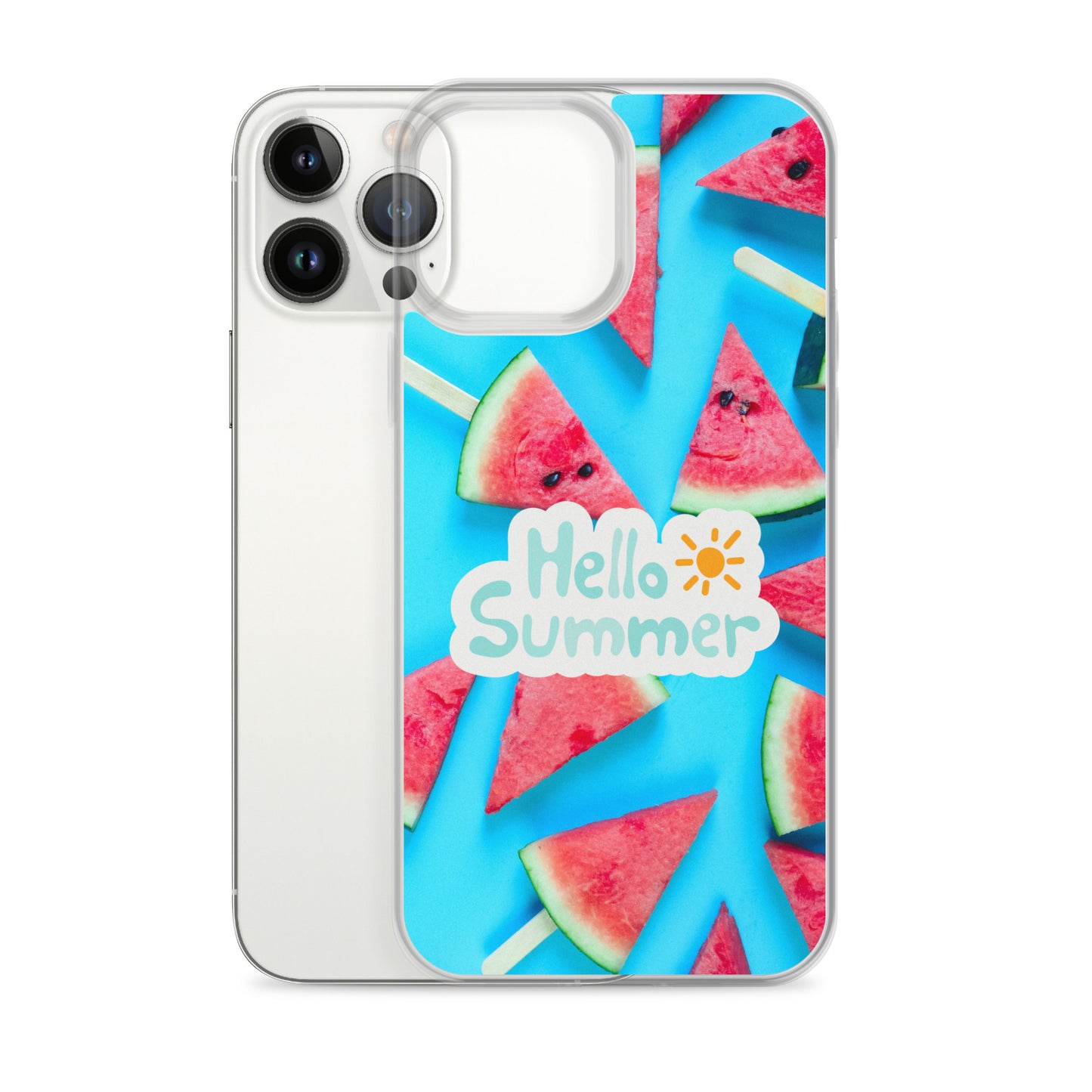 Watermelon Summer - Clear Case for iPhone®
