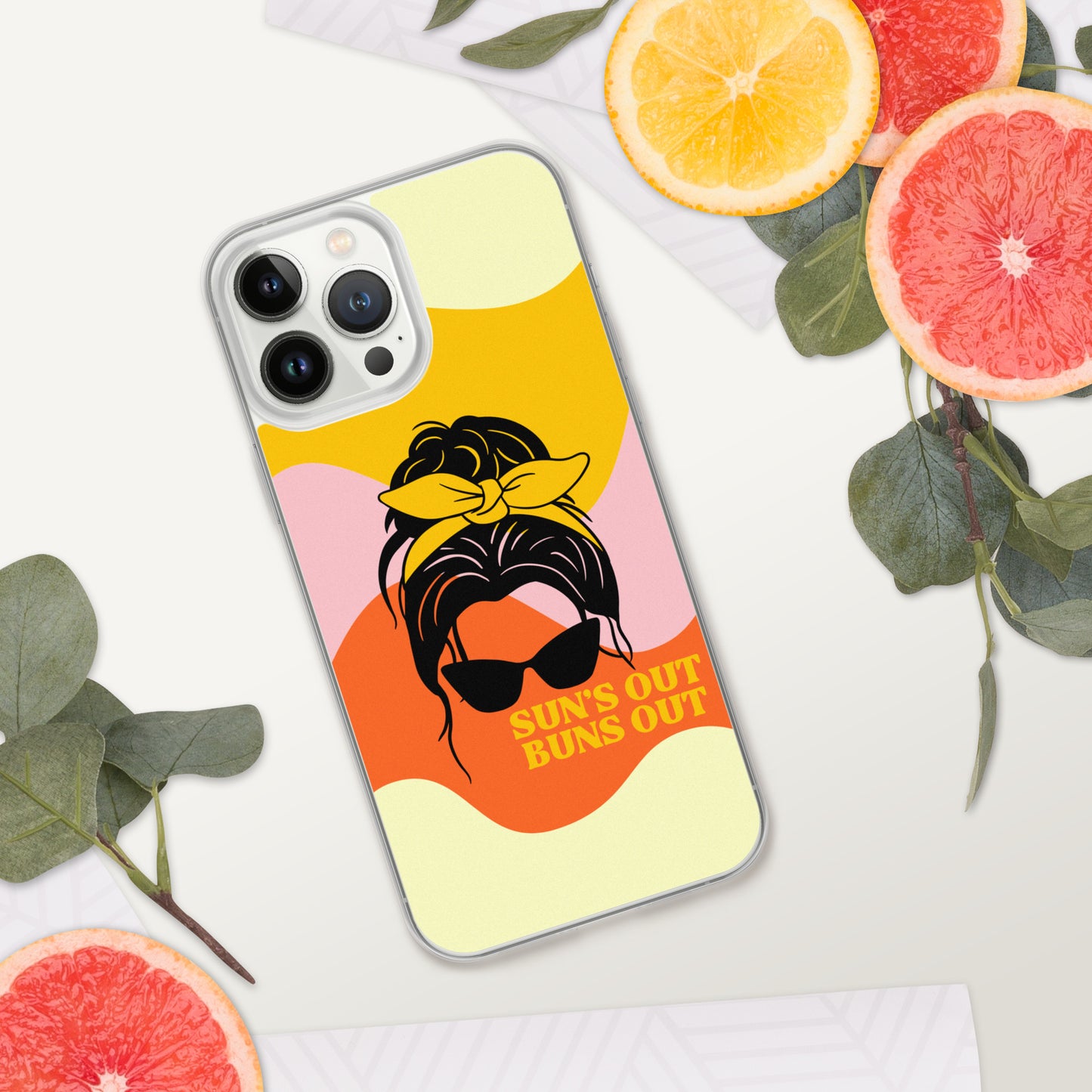 Sun's out buns out- Clear Case for iPhone®