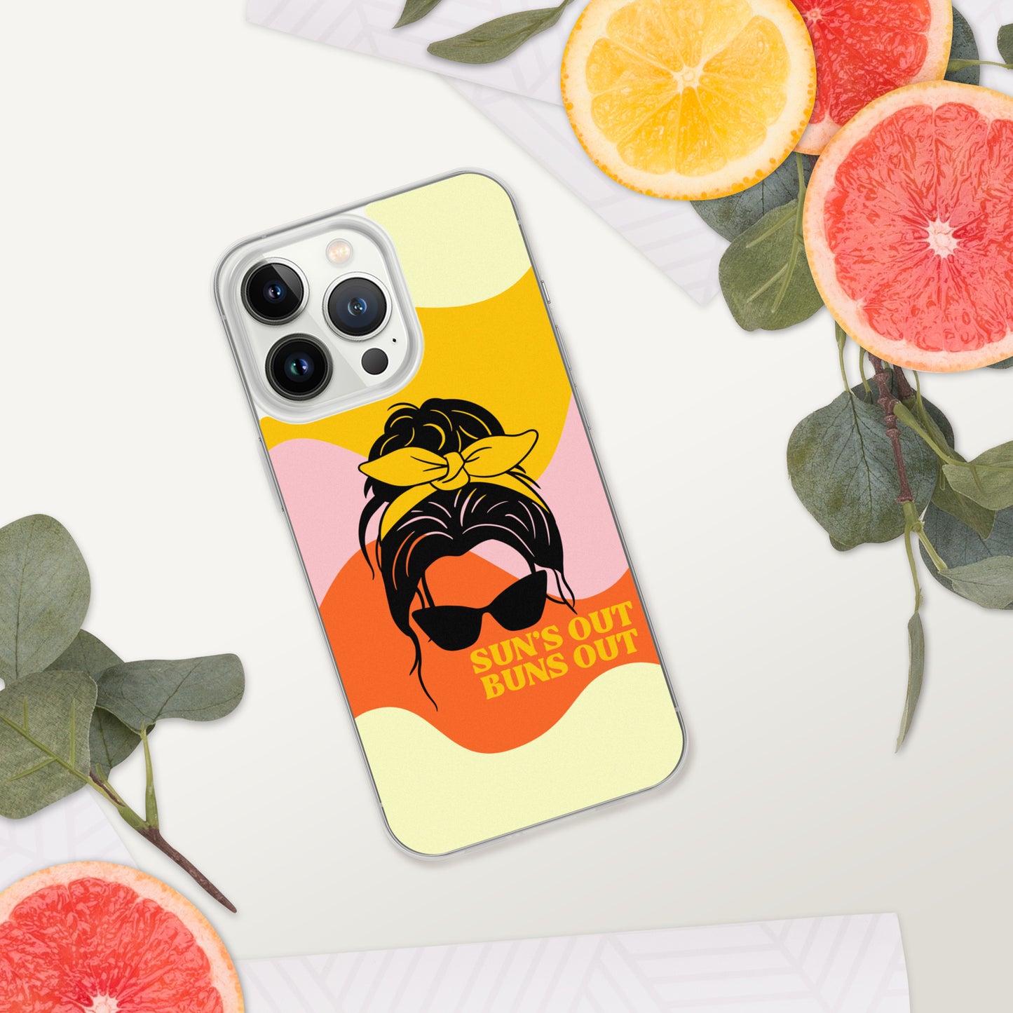 Sun's out buns out- Clear Case for iPhone®
