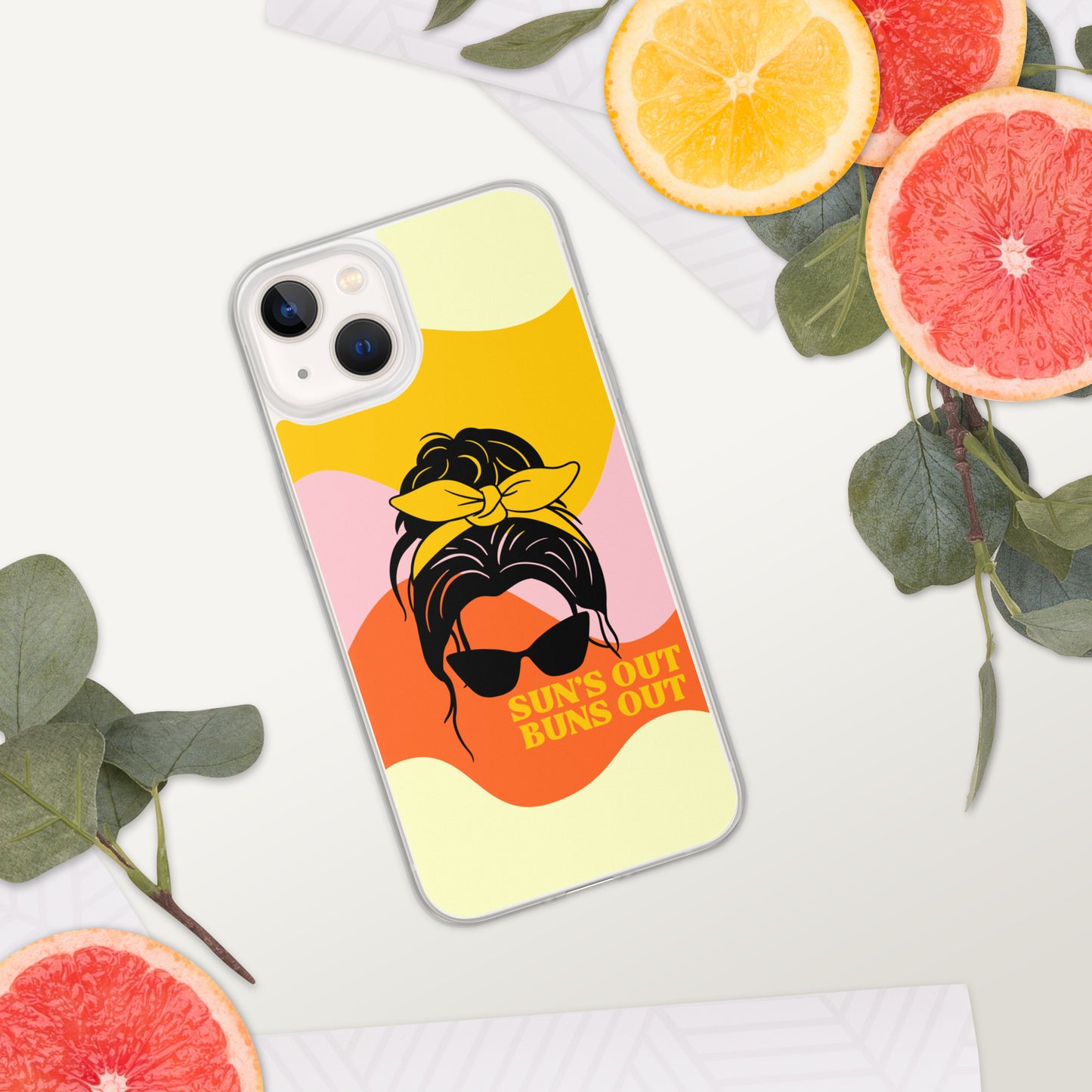 Sun's out buns out- Clear Case for iPhone®