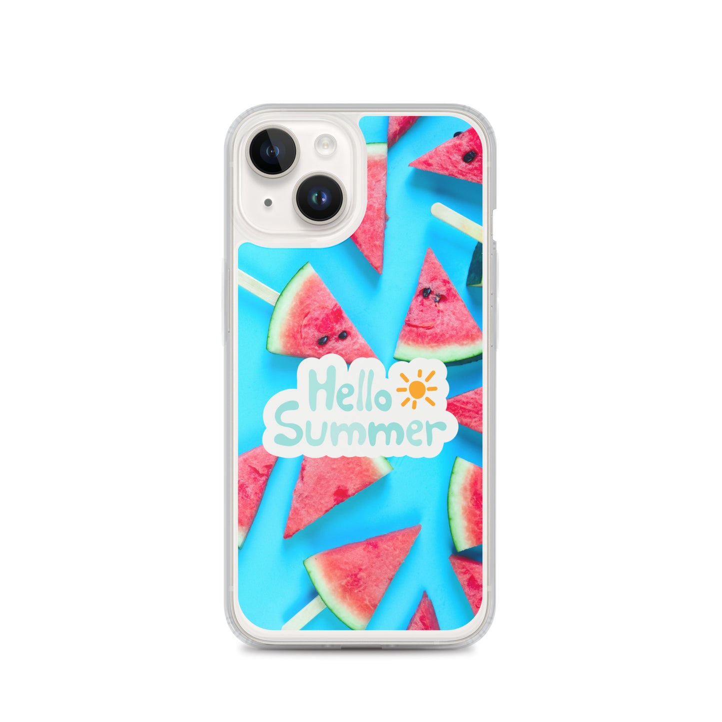 Watermelon Summer - Clear Case for iPhone®