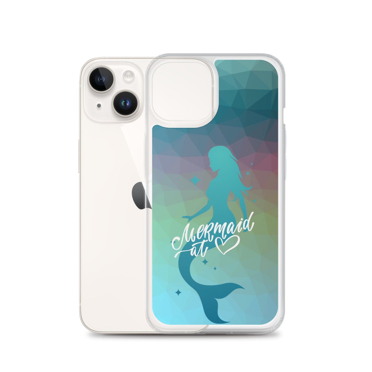 Mermaid at Heart - Clear Case for iPhone®