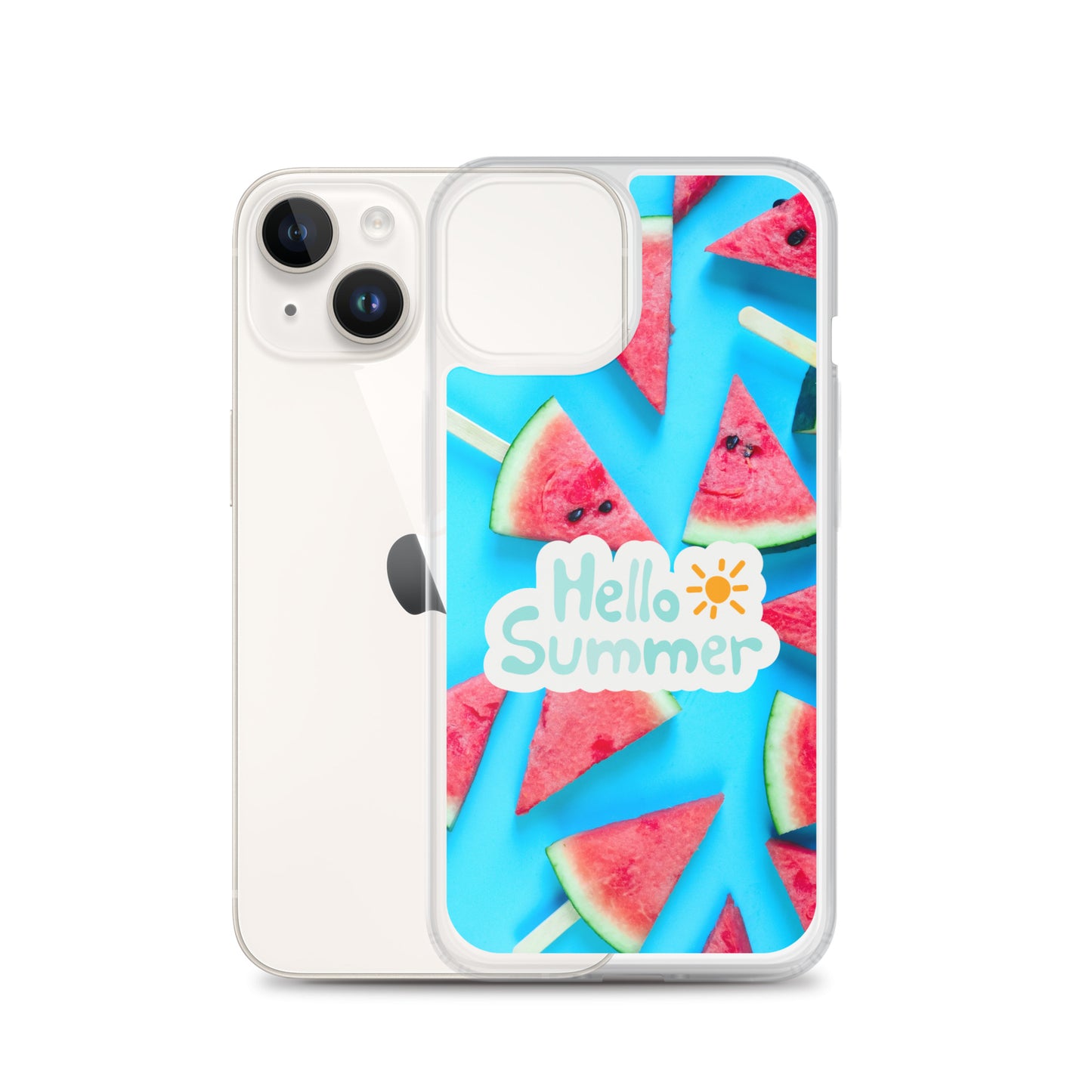 Watermelon Summer - Clear Case for iPhone®