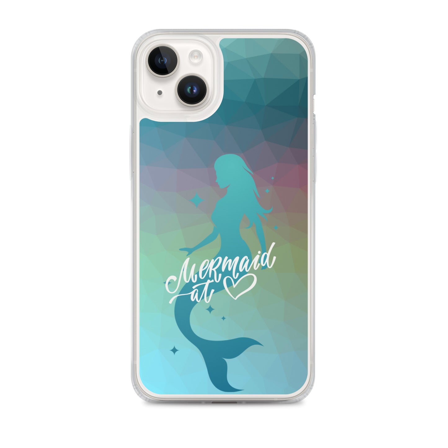 Mermaid at Heart - Clear Case for iPhone®