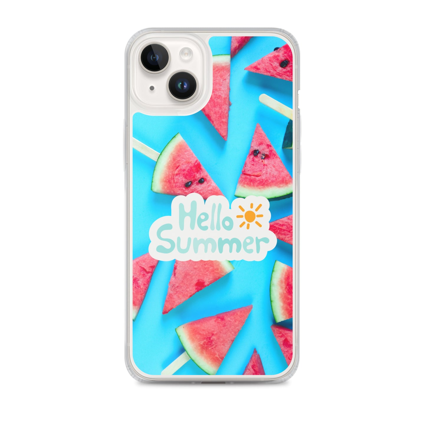 Watermelon Summer - Clear Case for iPhone®