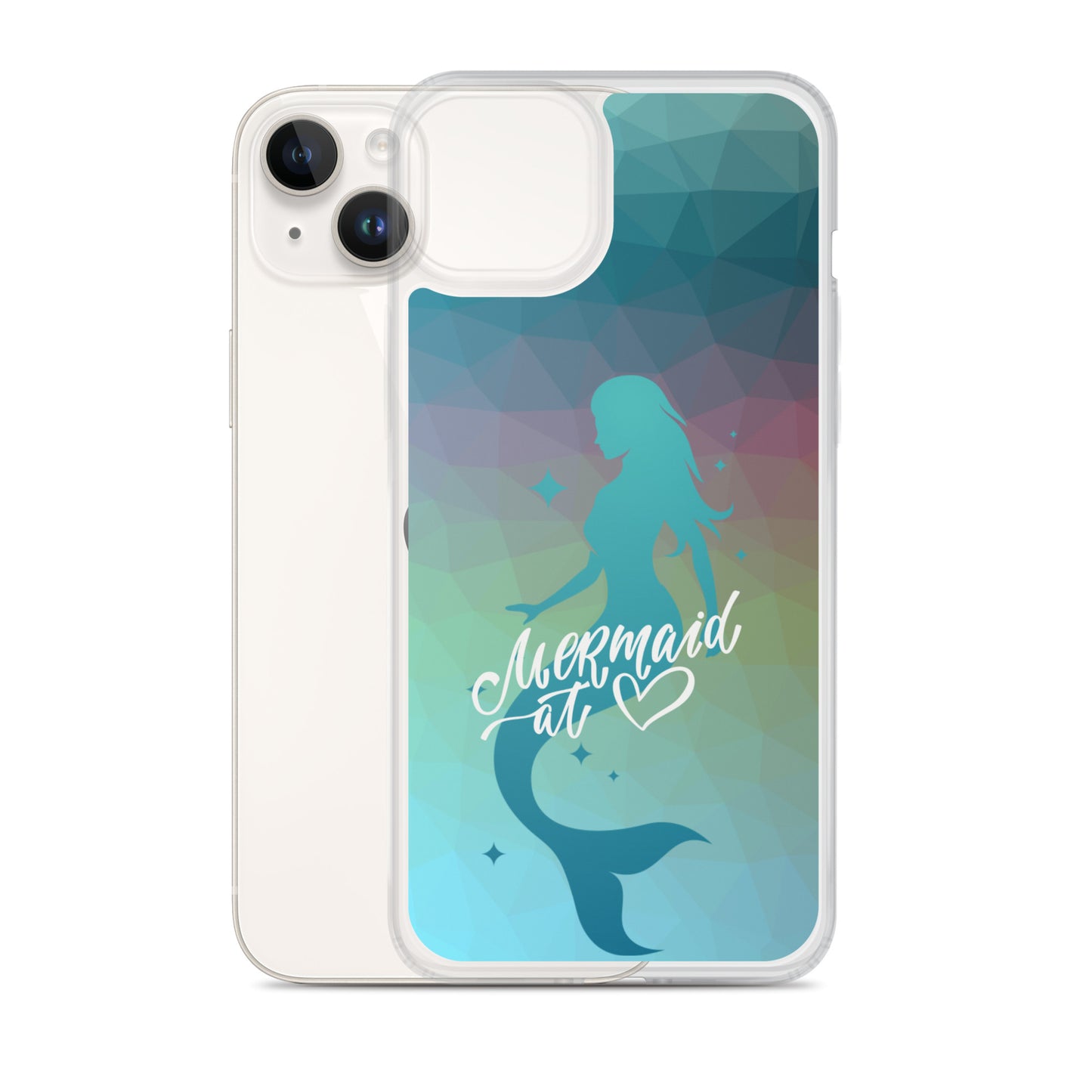 Mermaid at Heart - Clear Case for iPhone®