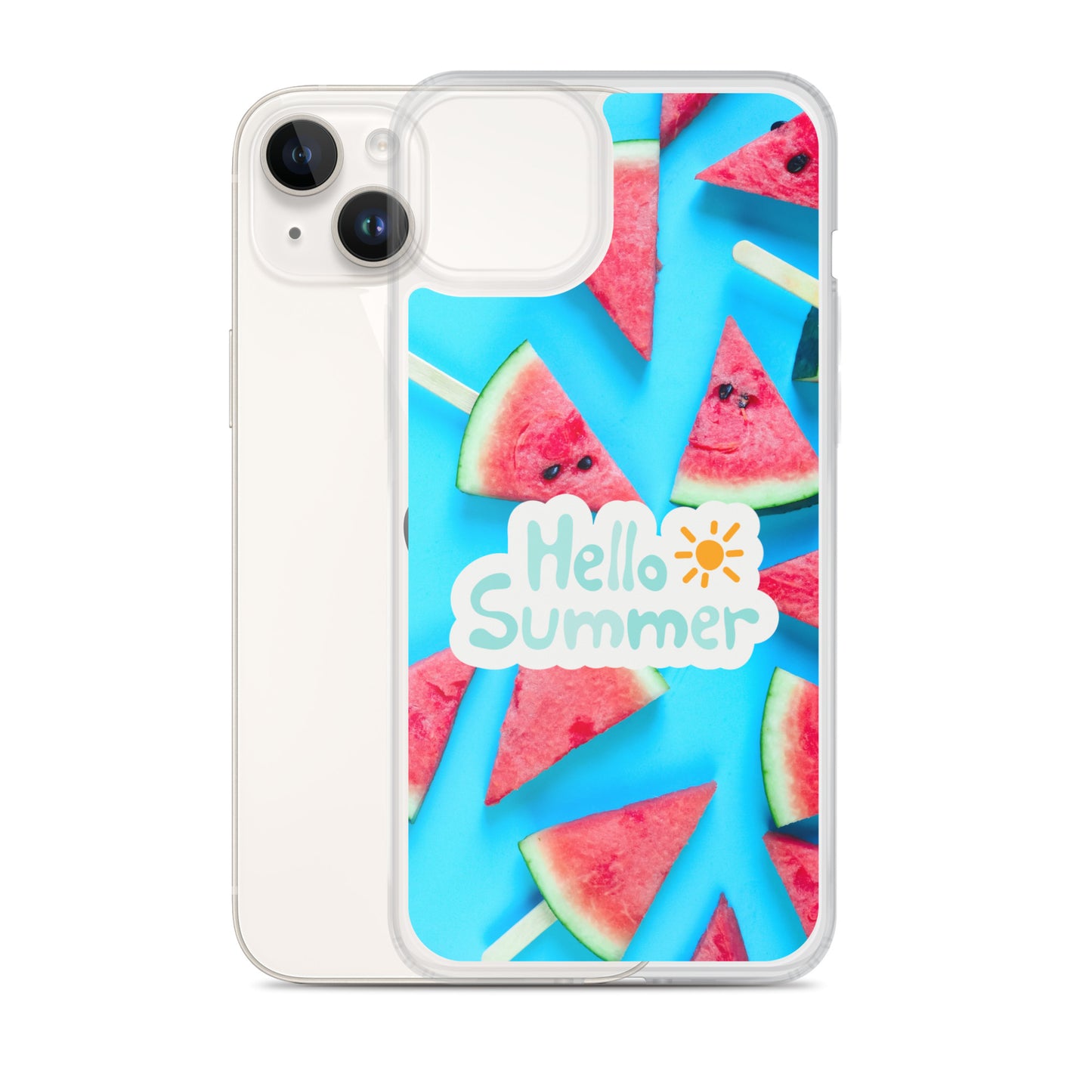 Watermelon Summer - Clear Case for iPhone®