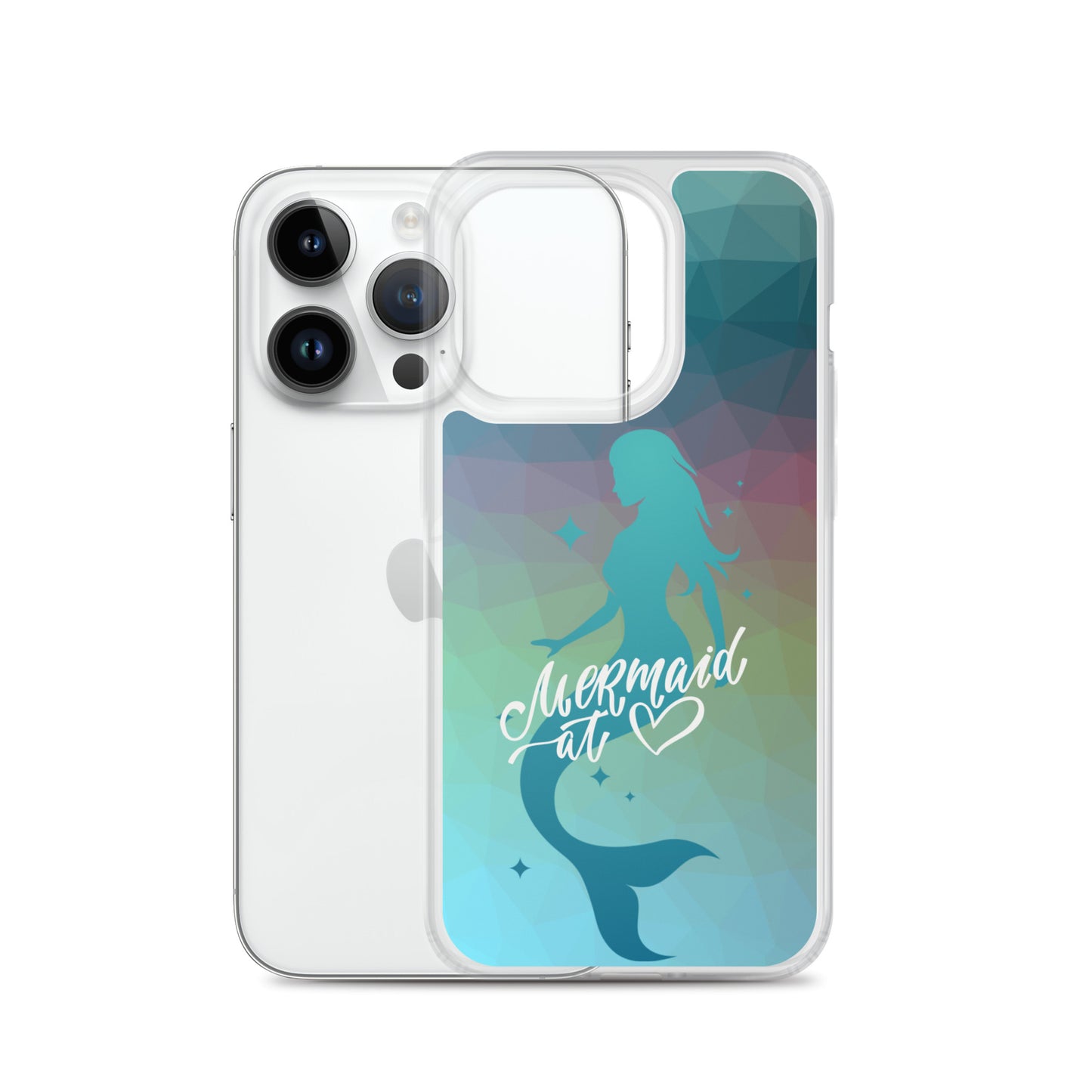 Mermaid at Heart - Clear Case for iPhone®