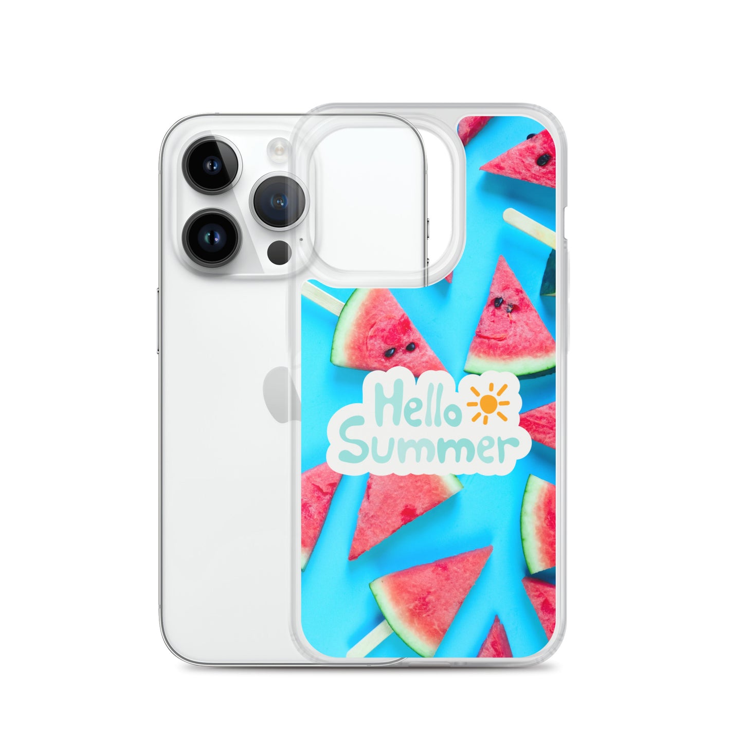 Watermelon Summer - Clear Case for iPhone®