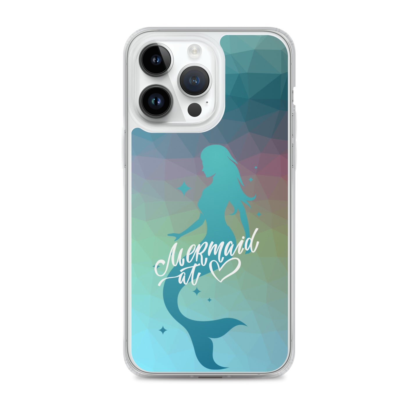 Mermaid at Heart - Clear Case for iPhone®