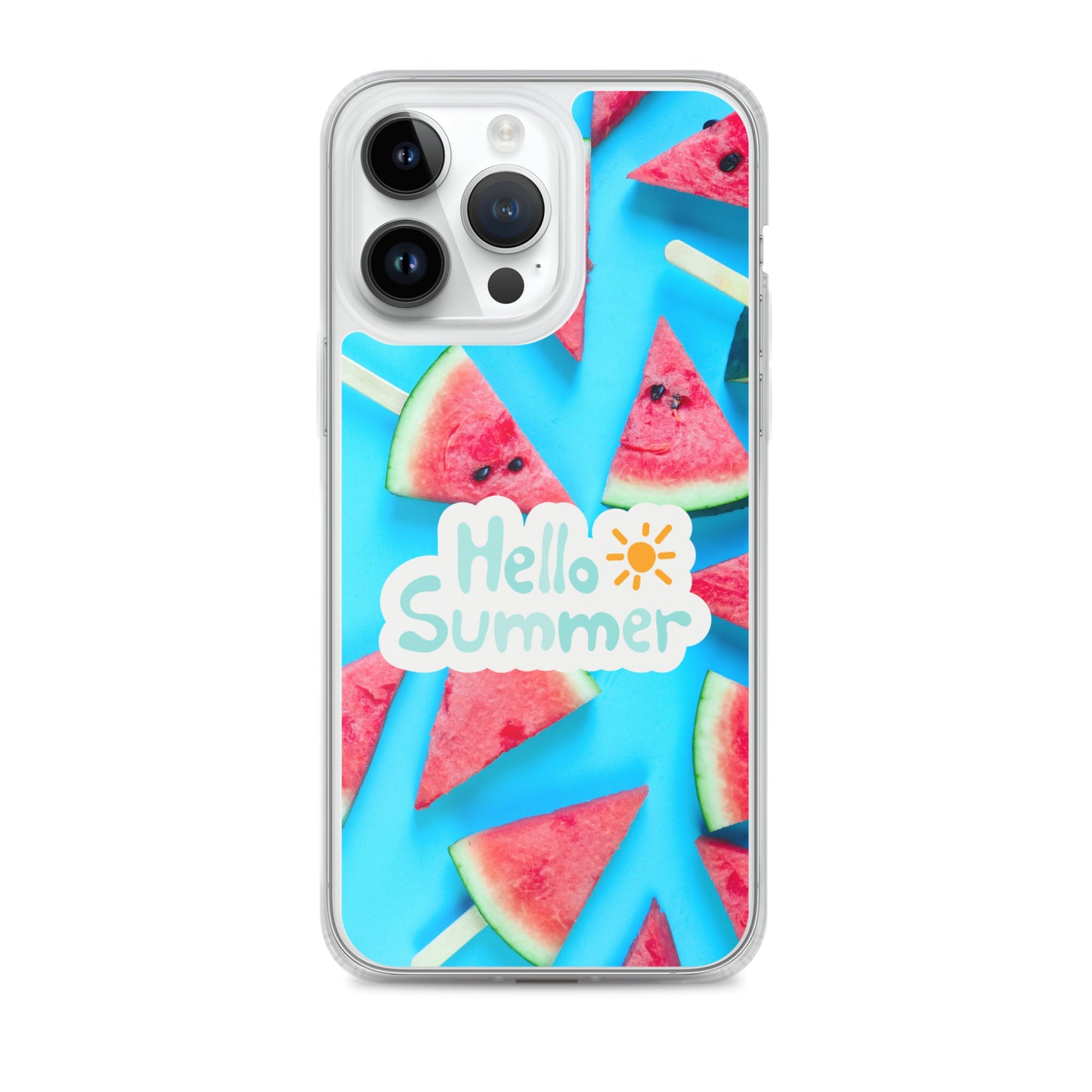 Watermelon Summer - Clear Case for iPhone®