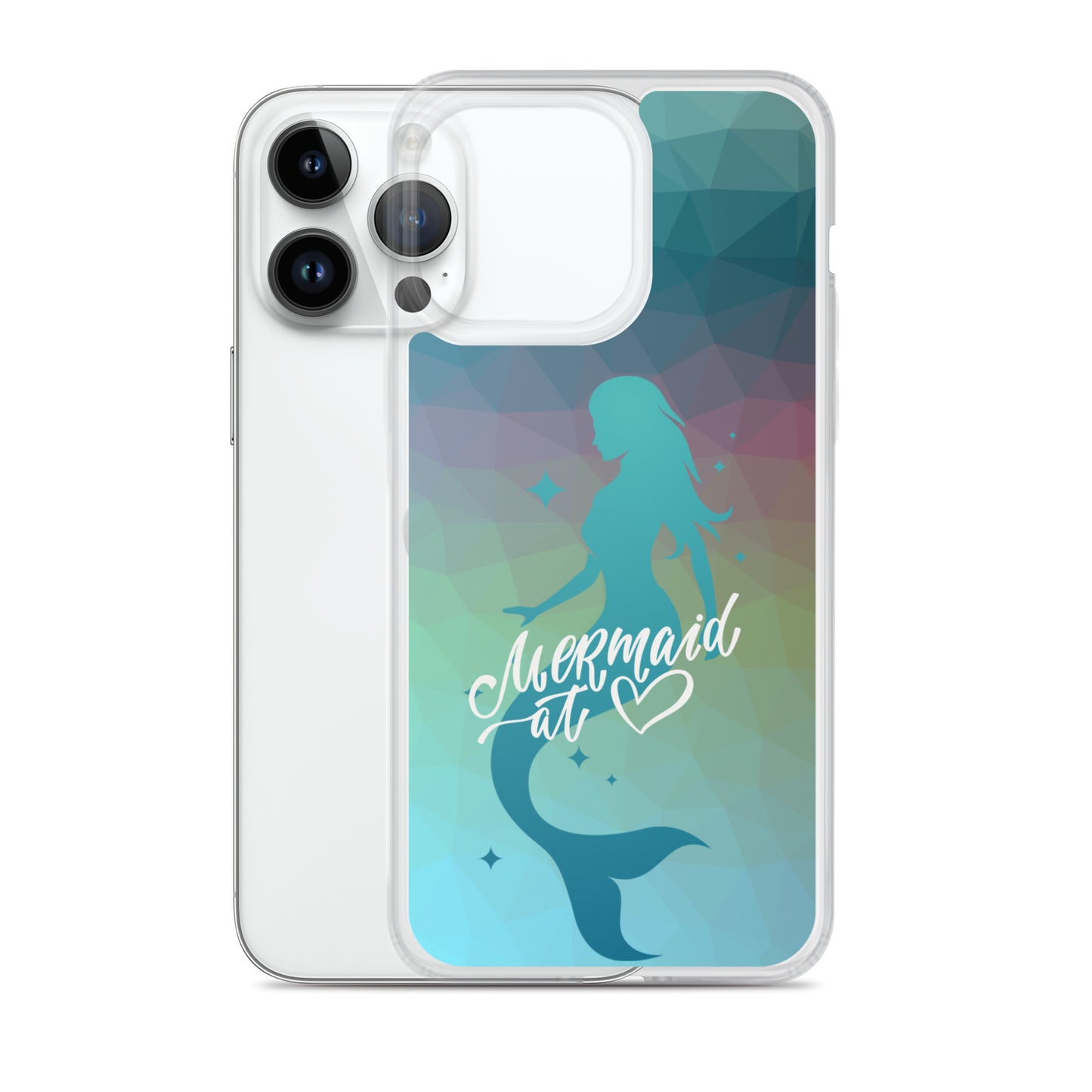 Mermaid at Heart - Clear Case for iPhone®