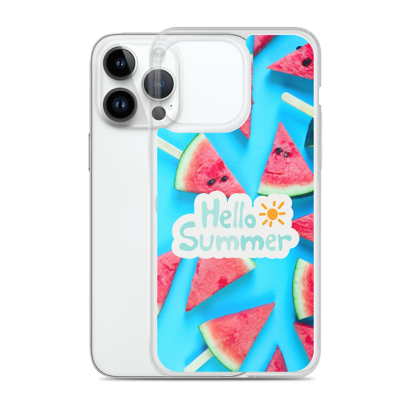 Watermelon Summer - Clear Case for iPhone®