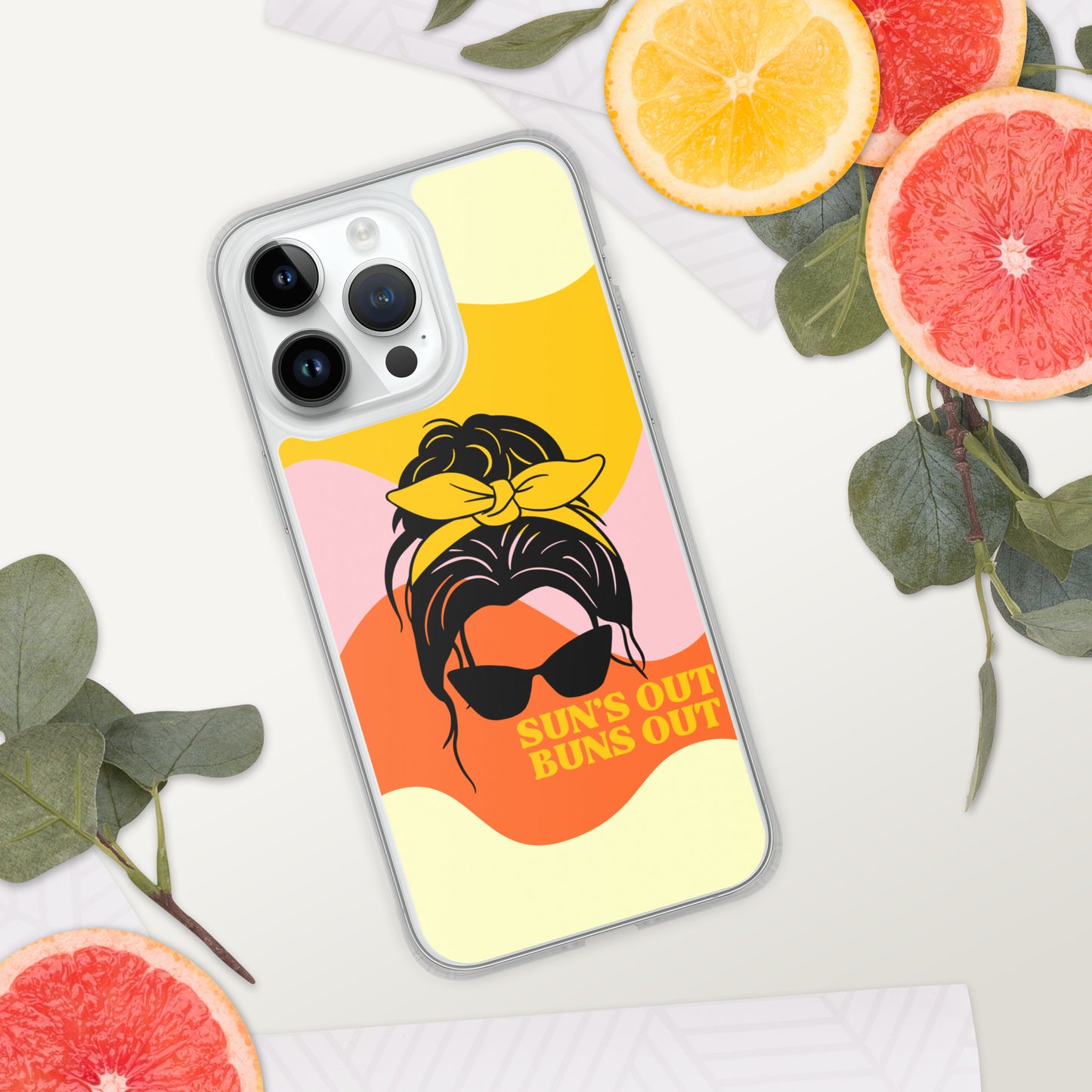 Sun's out buns out- Clear Case for iPhone®