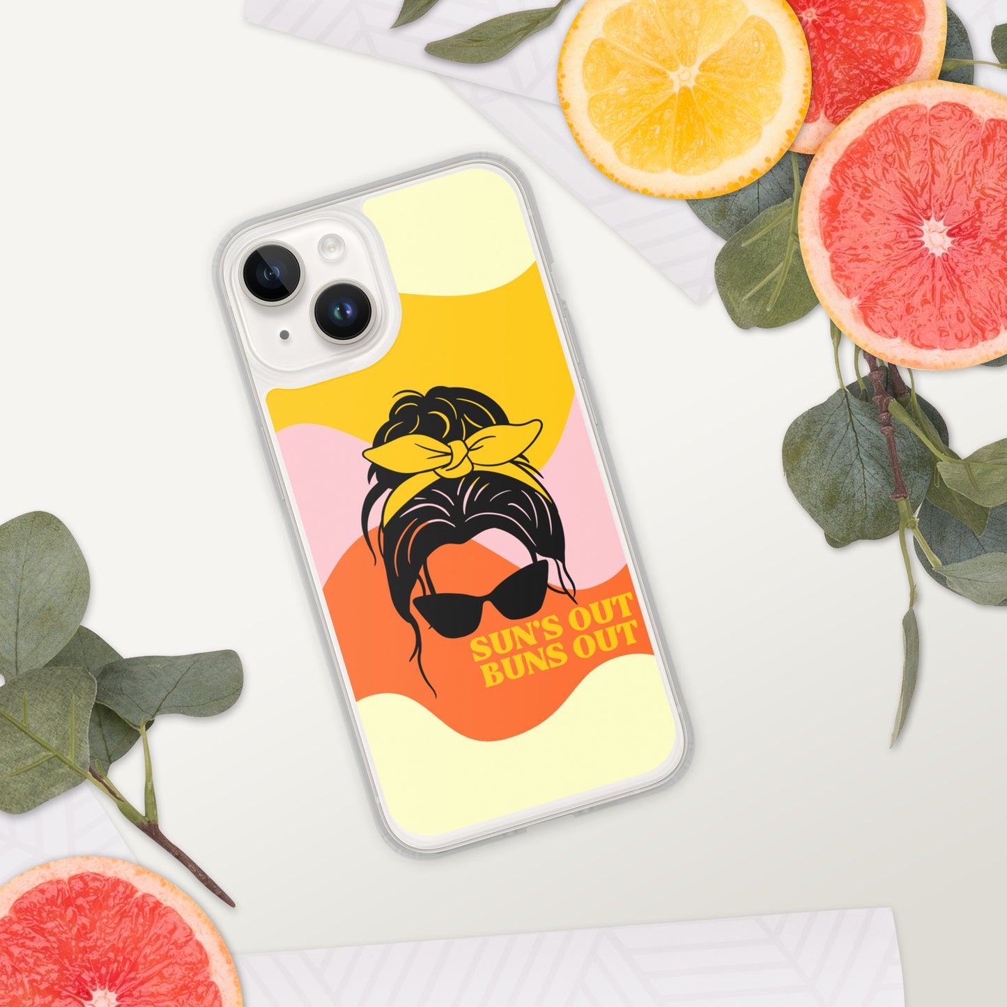 Sun's out buns out- Clear Case for iPhone®