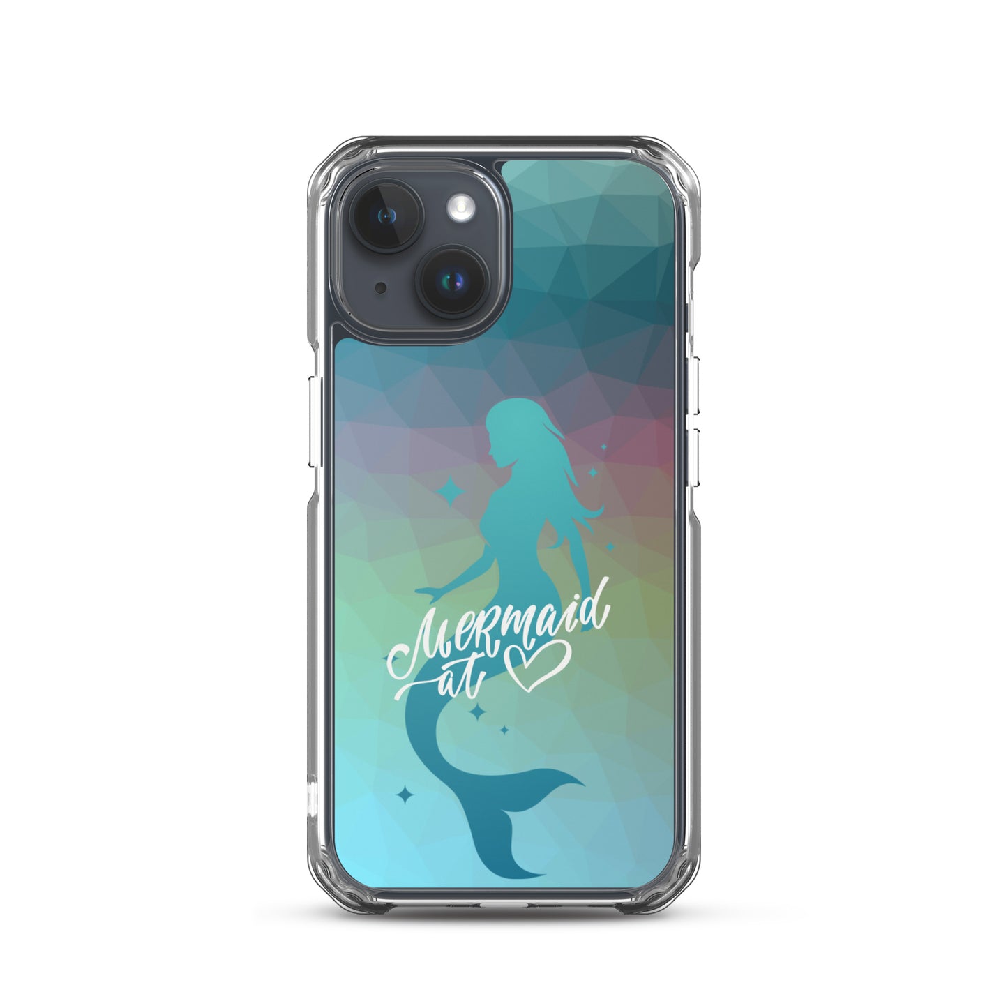 Mermaid at Heart - Clear Case for iPhone®