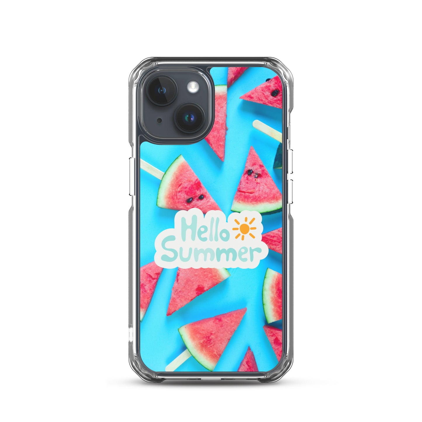 Watermelon Summer - Clear Case for iPhone®