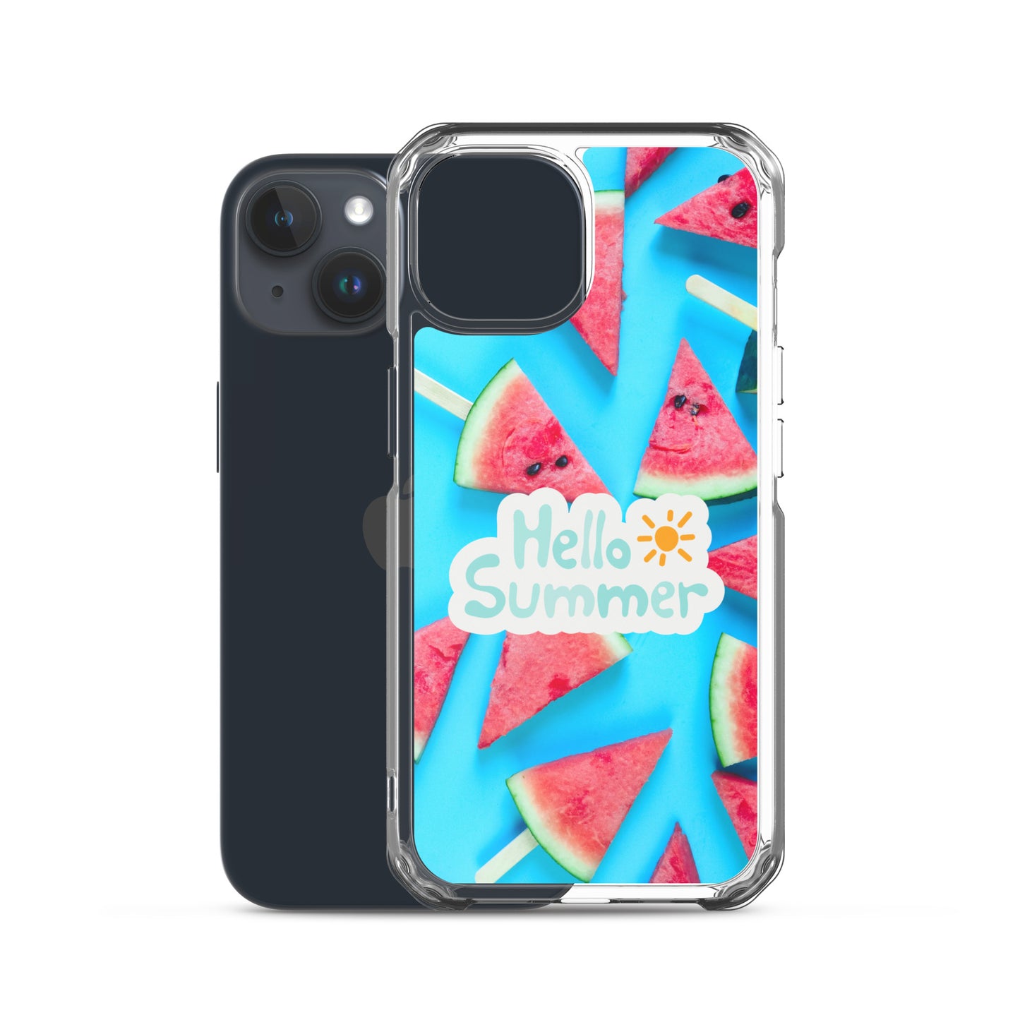 Watermelon Summer - Clear Case for iPhone®