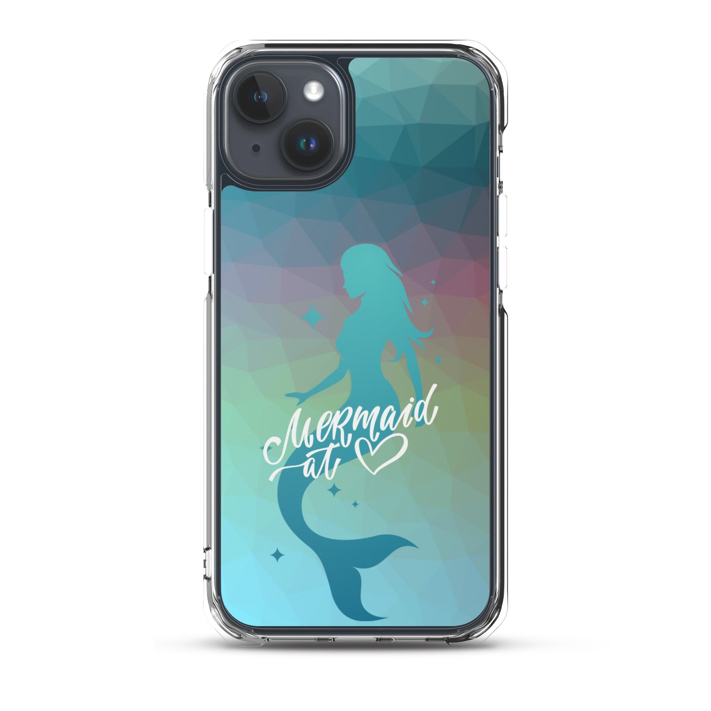Mermaid at Heart - Clear Case for iPhone®