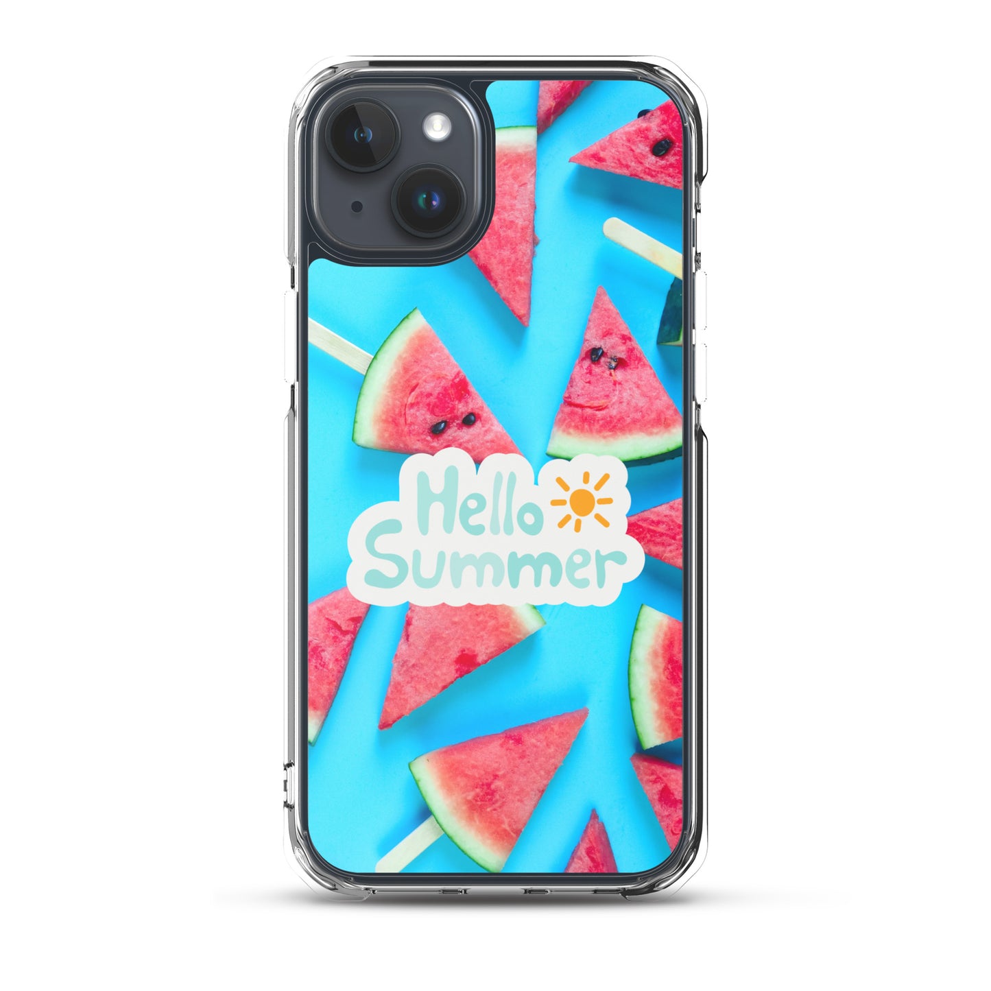 Watermelon Summer - Clear Case for iPhone®