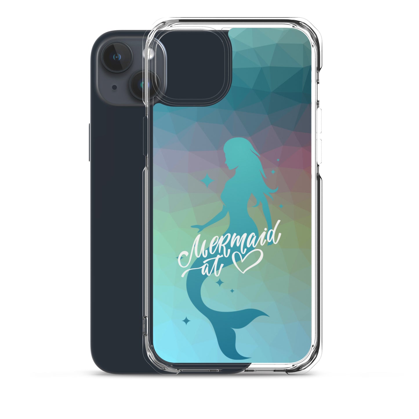 Mermaid at Heart - Clear Case for iPhone®