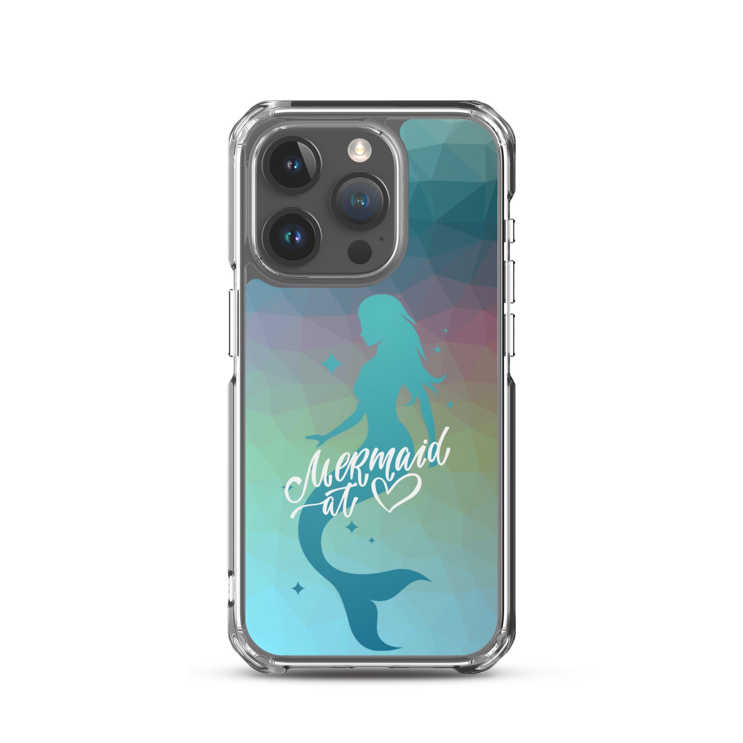 Mermaid at Heart - Clear Case for iPhone®