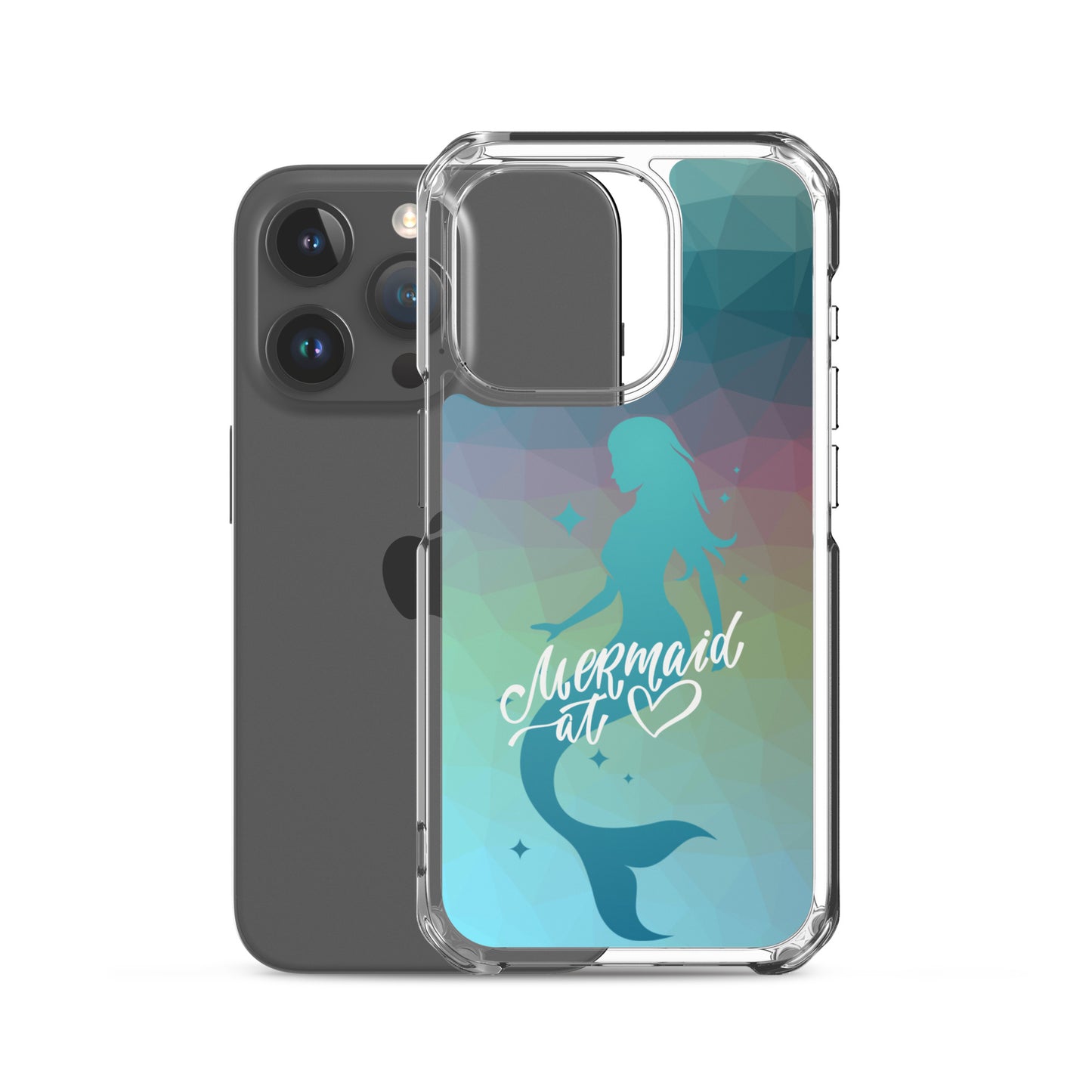 Mermaid at Heart - Clear Case for iPhone®