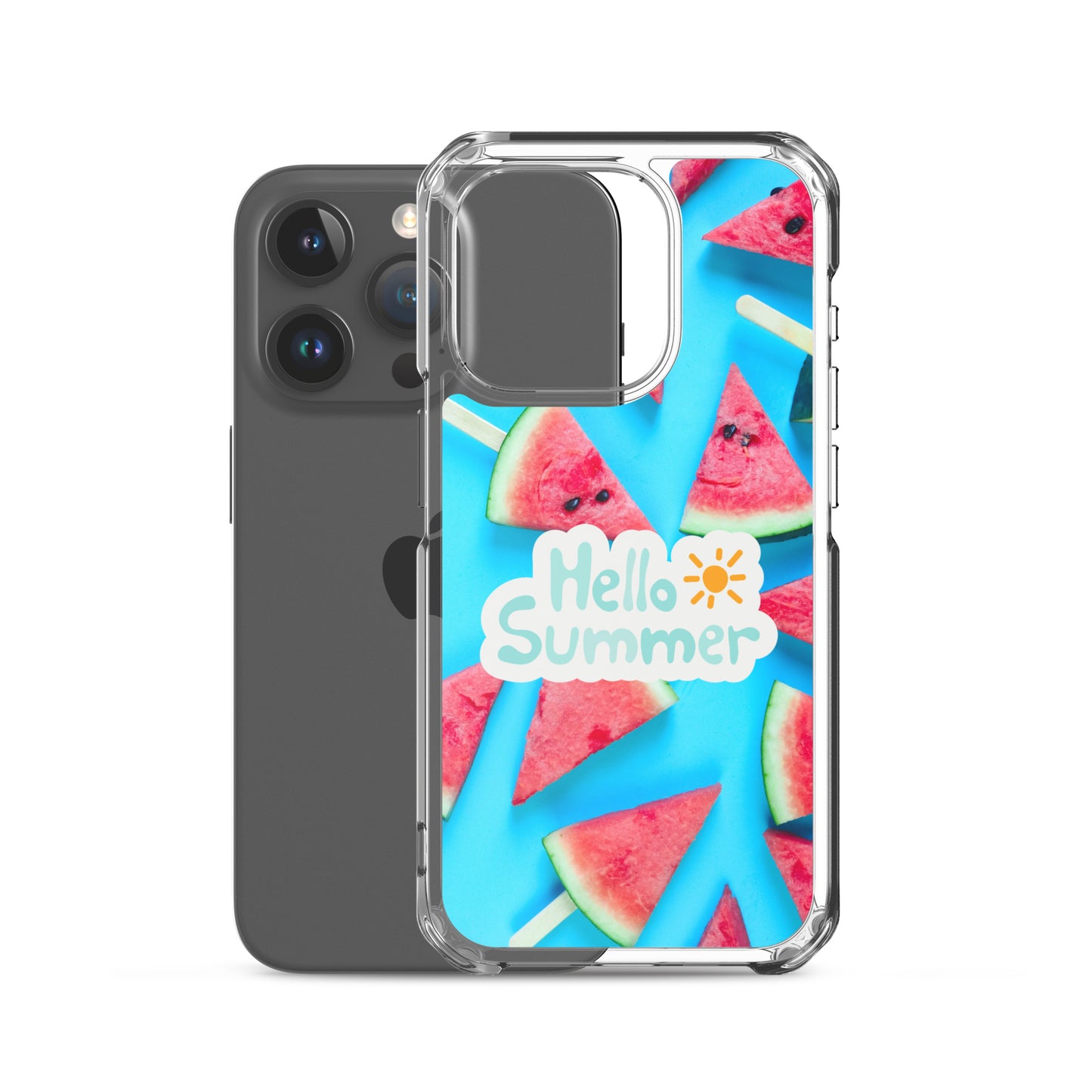 Watermelon Summer - Clear Case for iPhone®