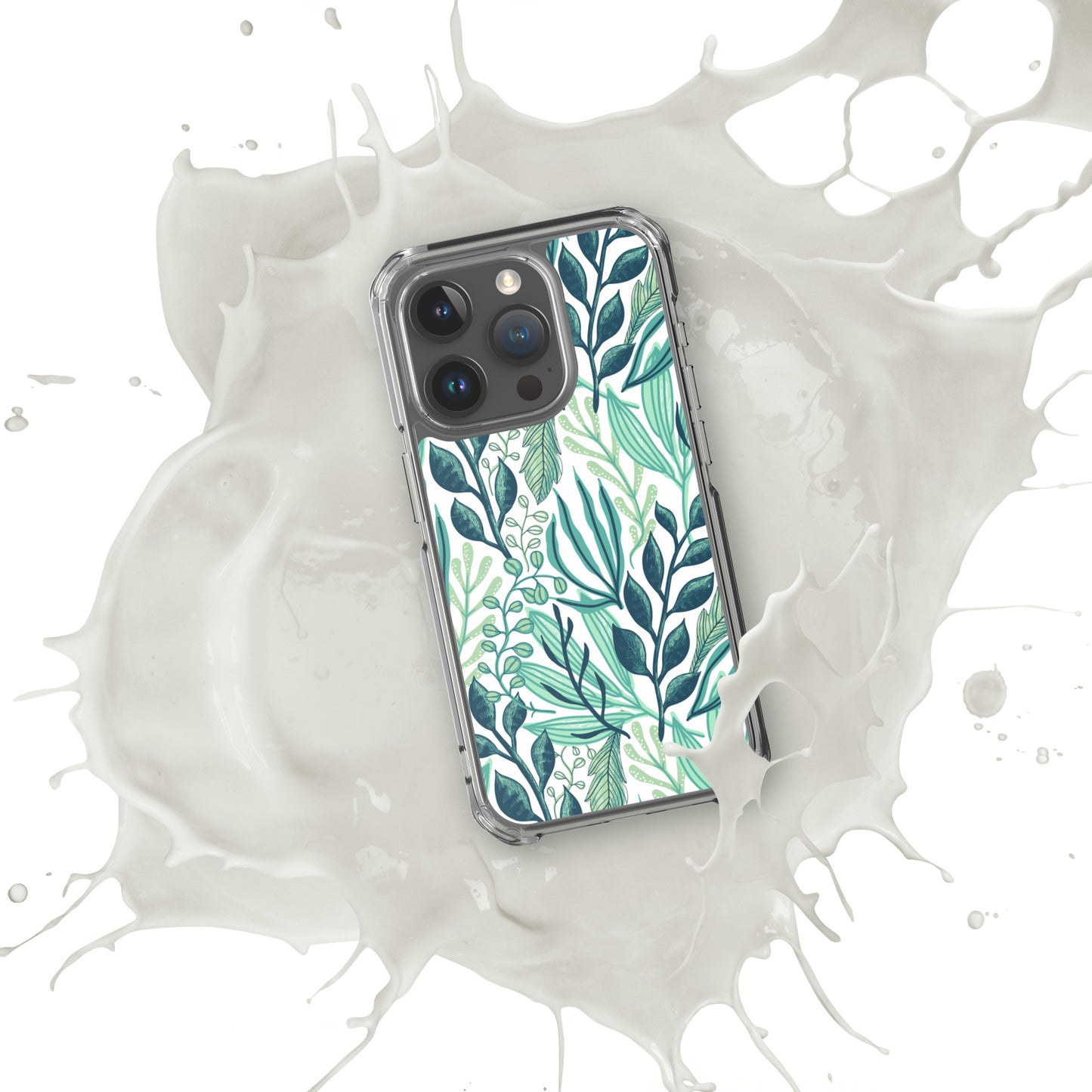 Tropical foliage - Clear Case for iPhone®