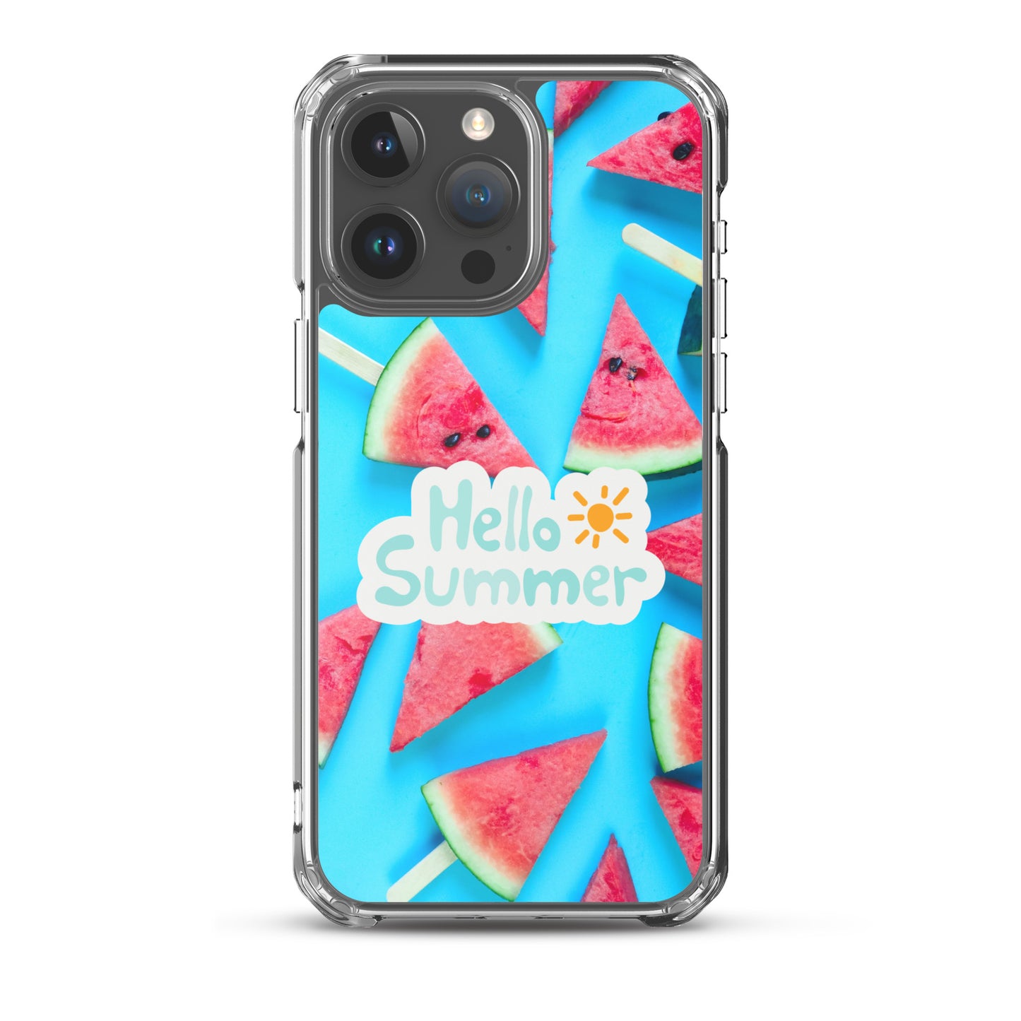 Watermelon Summer - Clear Case for iPhone®