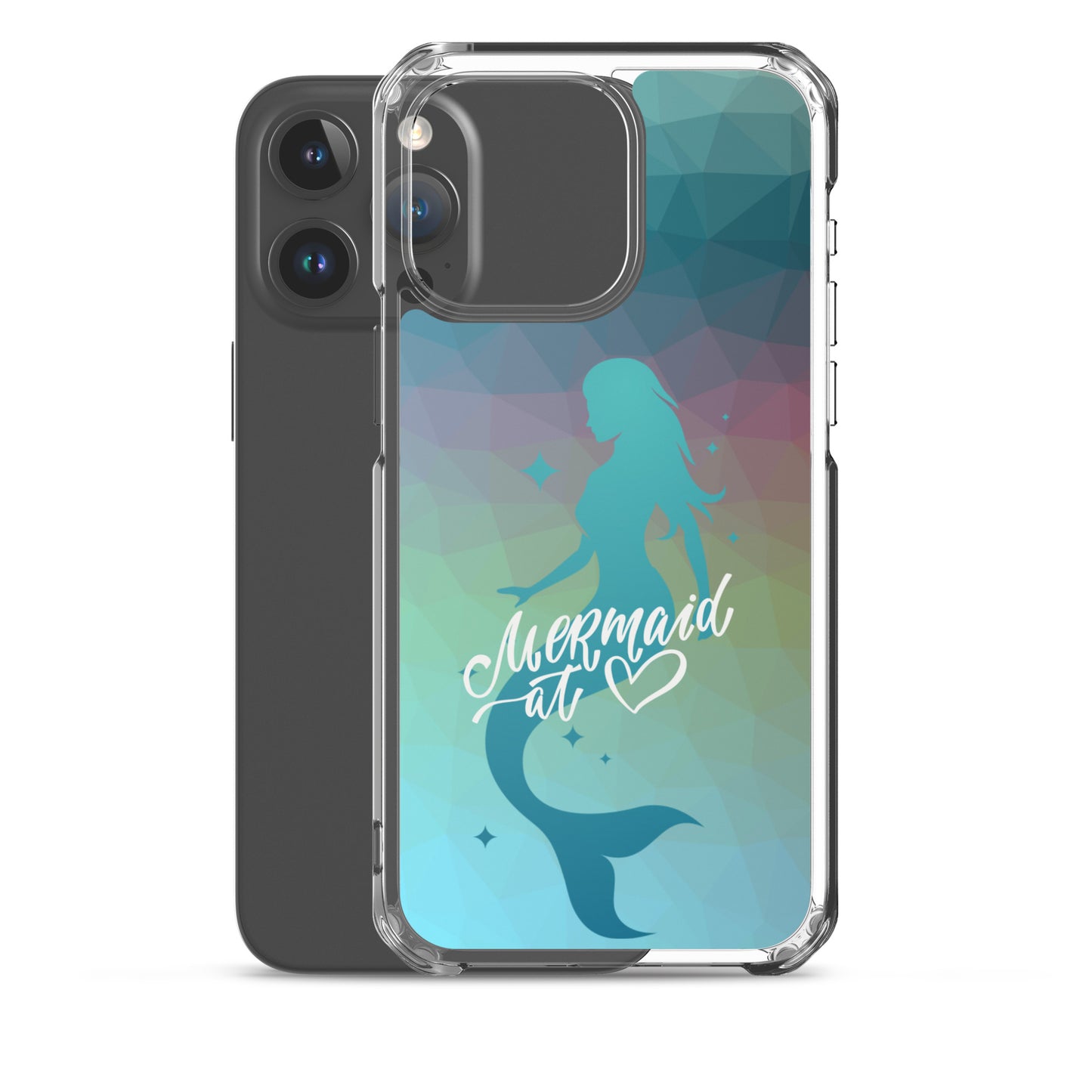 Mermaid at Heart - Clear Case for iPhone®