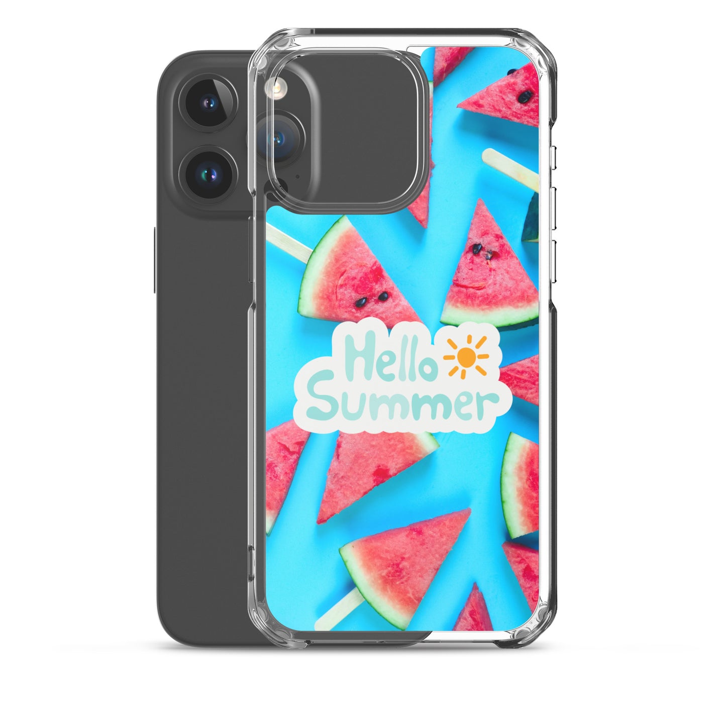 Watermelon Summer - Clear Case for iPhone®