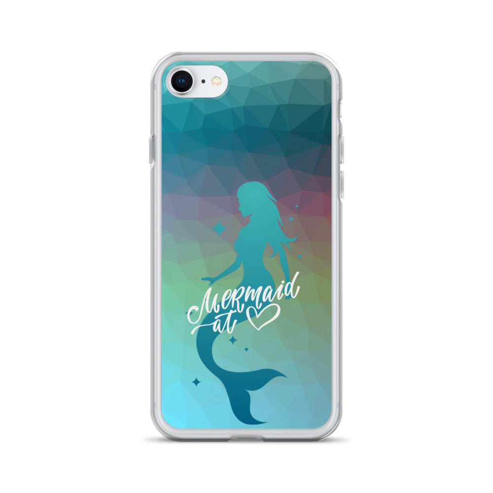 Mermaid at Heart - Clear Case for iPhone®