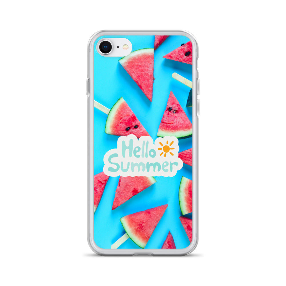 Watermelon Summer - Clear Case for iPhone®