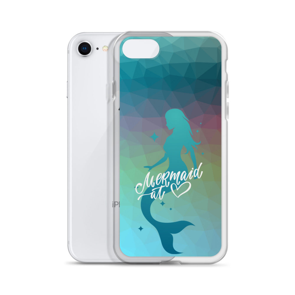 Mermaid at Heart - Clear Case for iPhone®
