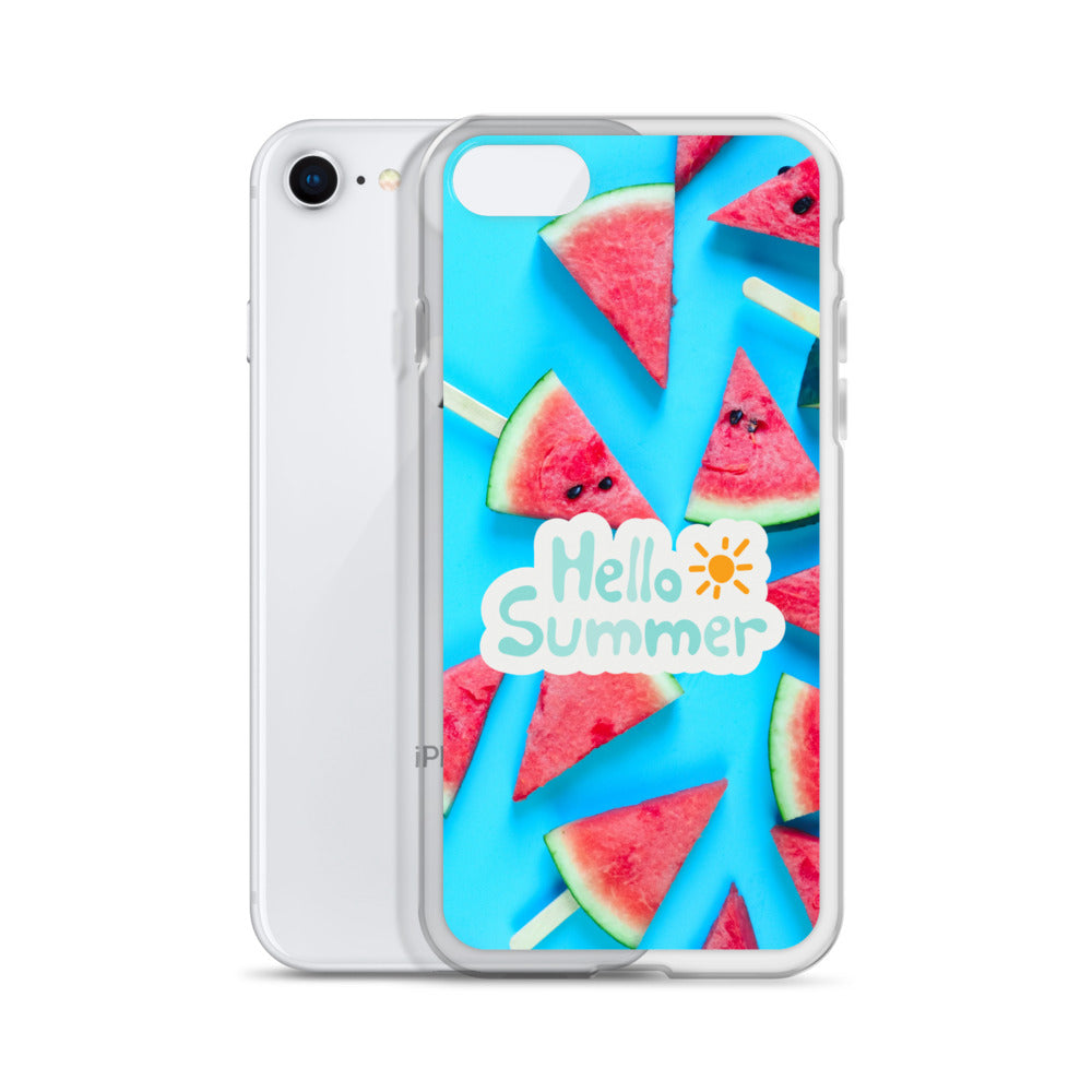 Watermelon Summer - Clear Case for iPhone®