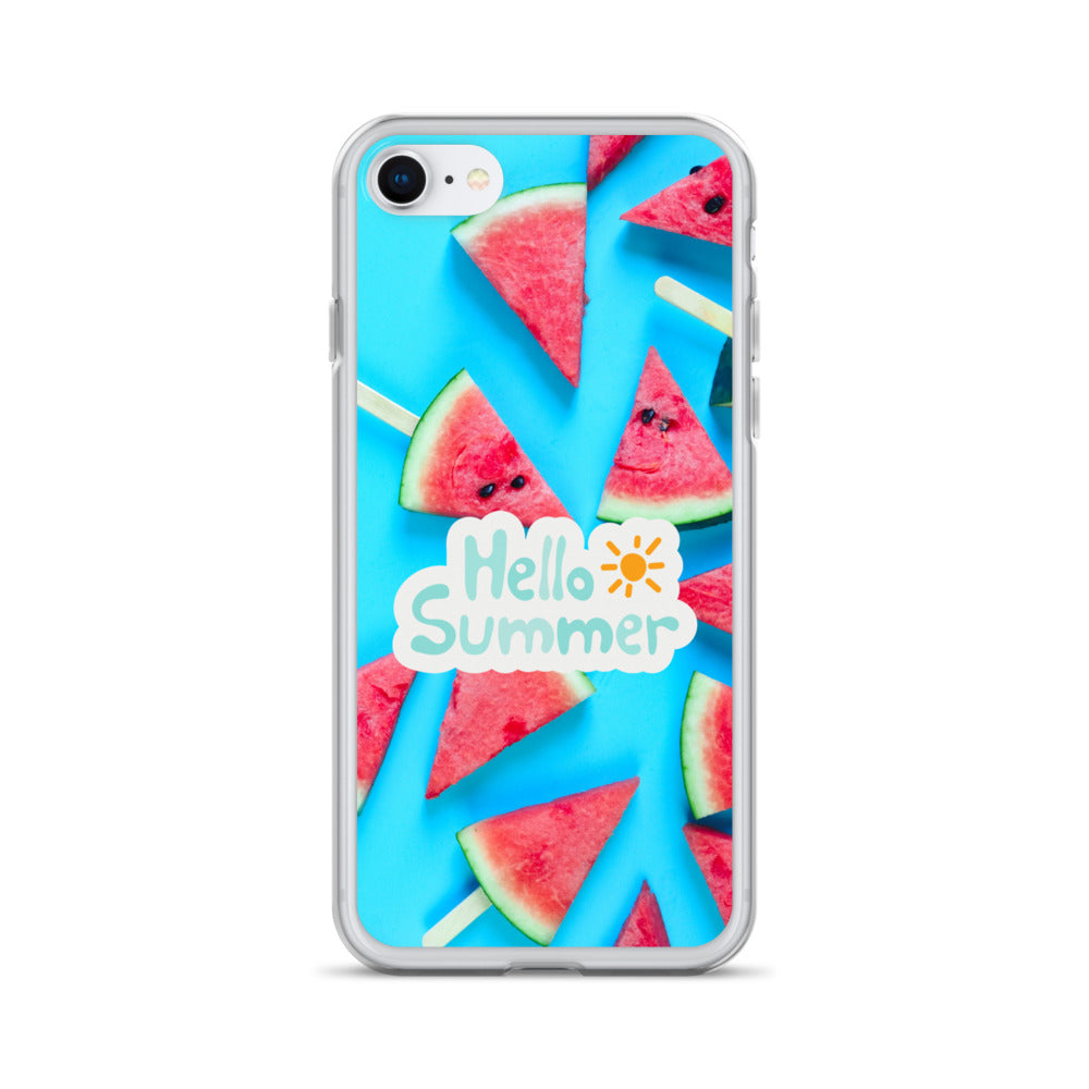 Watermelon Summer - Clear Case for iPhone®