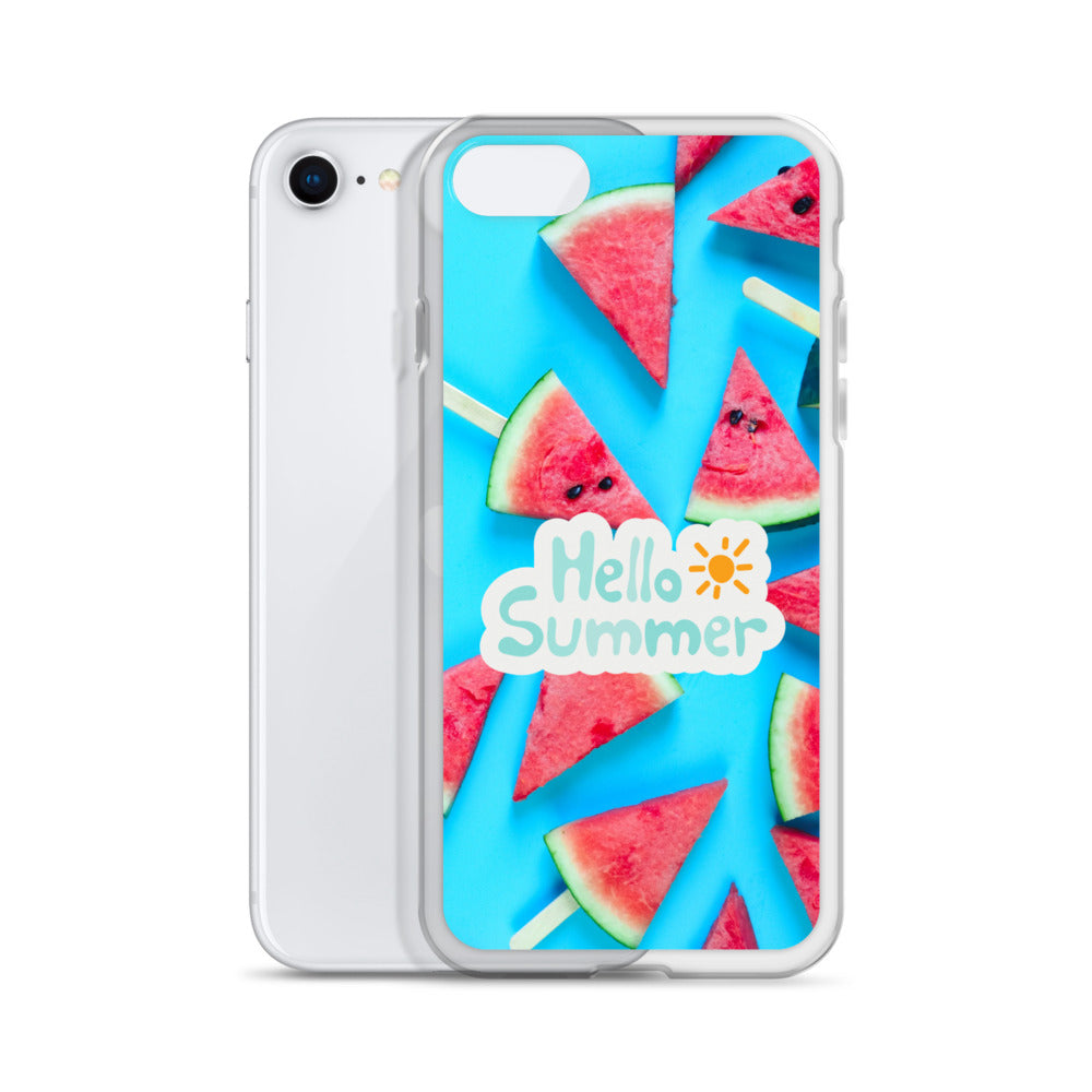 Watermelon Summer - Clear Case for iPhone®