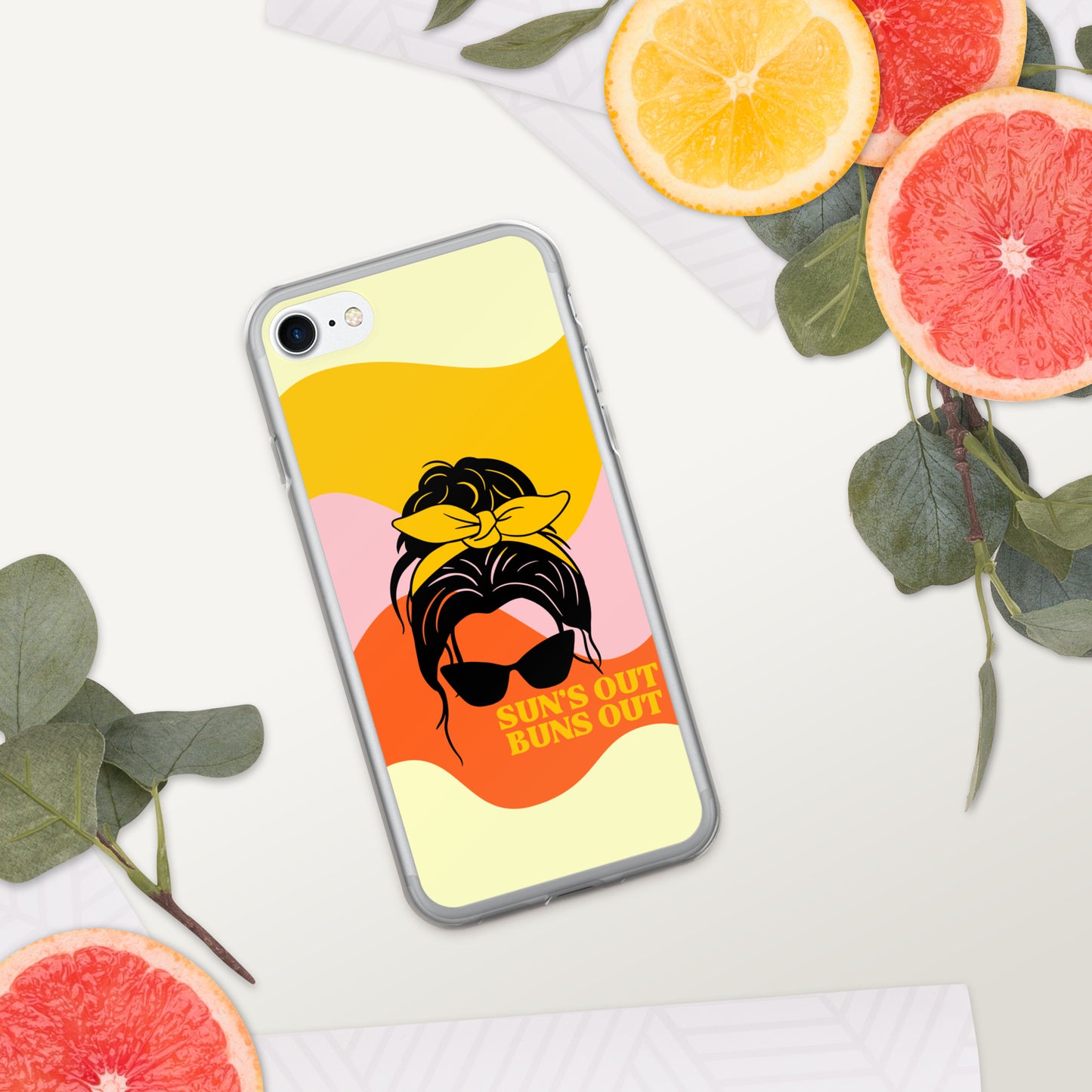 Sun's out buns out- Clear Case for iPhone®