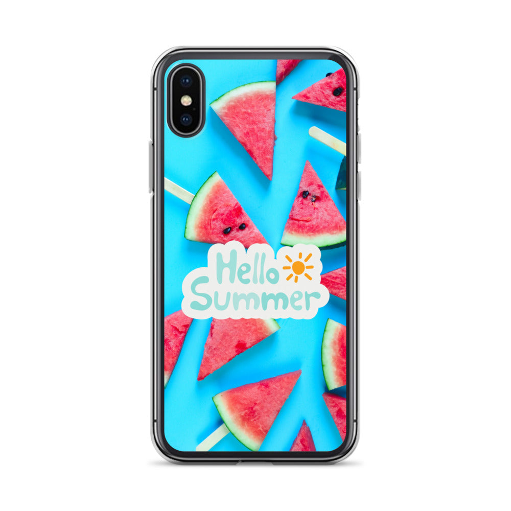 Watermelon Summer - Clear Case for iPhone®