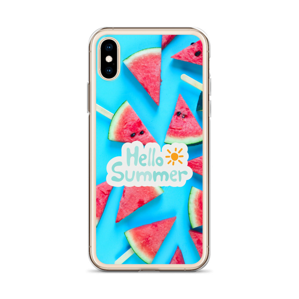 Watermelon Summer - Clear Case for iPhone®