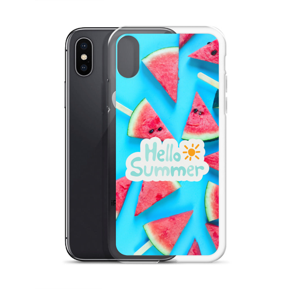 Watermelon Summer - Clear Case for iPhone®