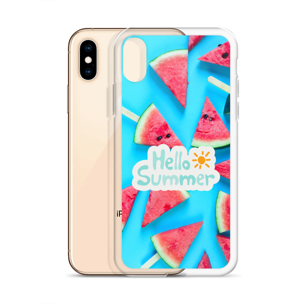 Watermelon Summer - Clear Case for iPhone®