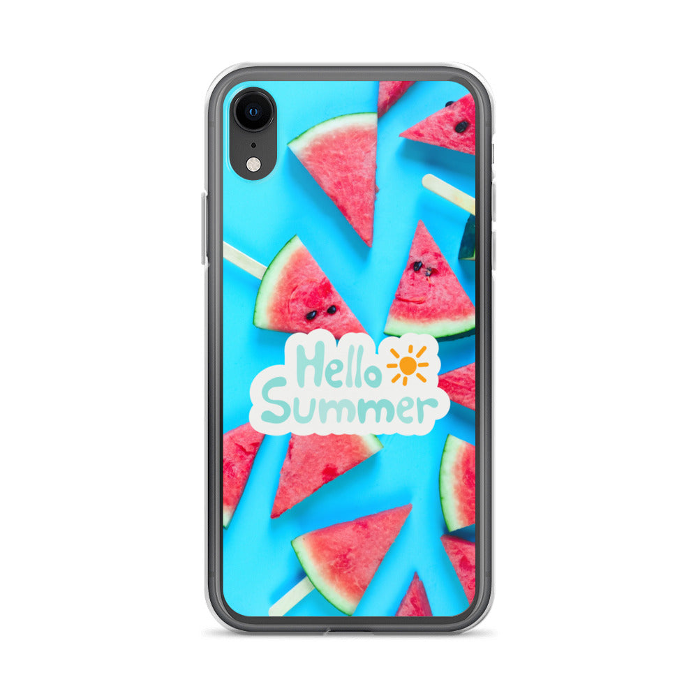 Watermelon Summer - Clear Case for iPhone®