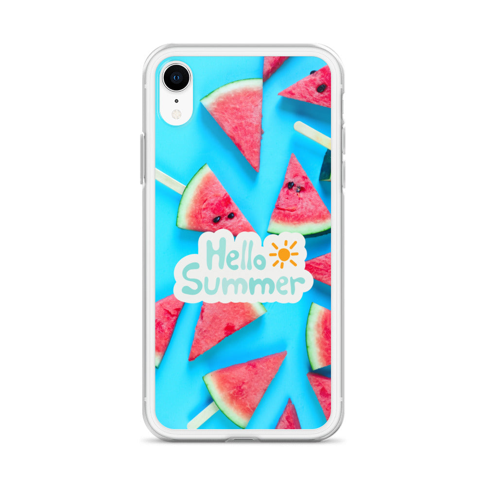 Watermelon Summer - Clear Case for iPhone®