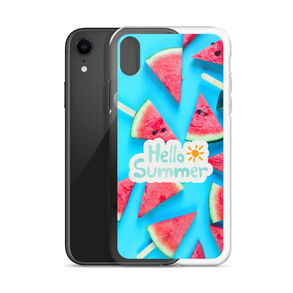 Watermelon Summer - Clear Case for iPhone®