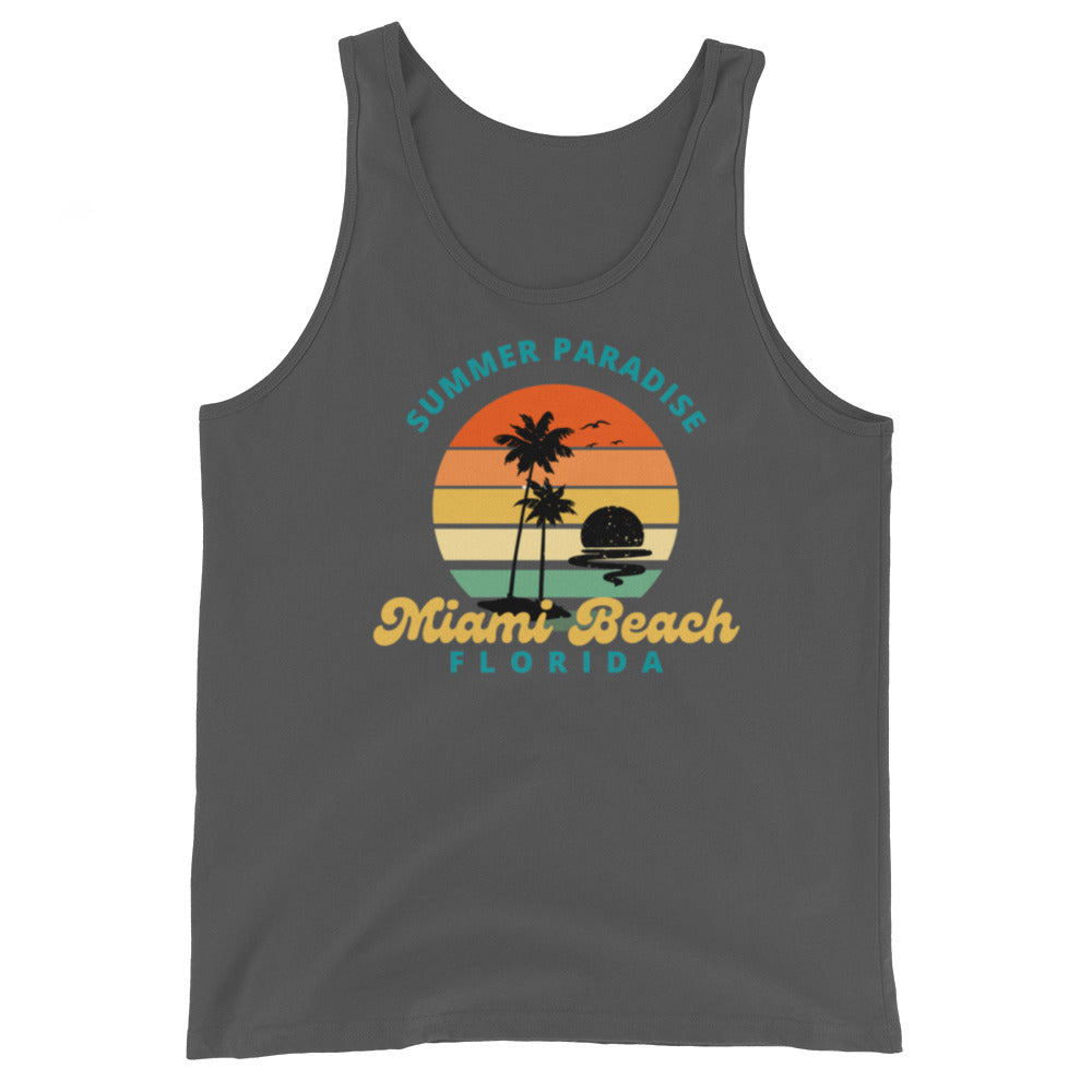 Miami Beach Summer Paradise - Tank Top